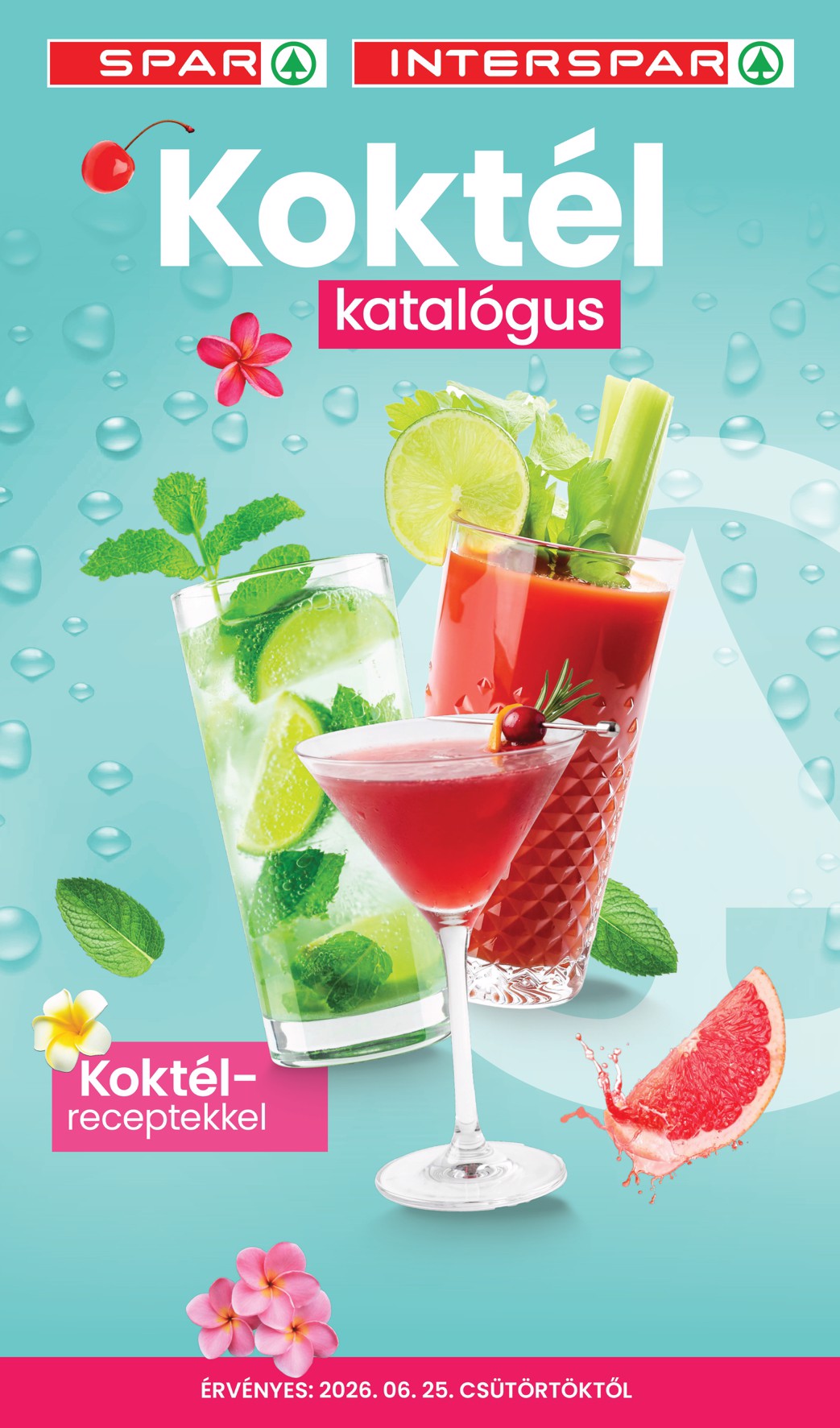 spar - Aktuális SPAR - Koktél katalógus szórólap érvényes csütörtöktől 2026.06.25.-től keddtől 2026.06.30.-ig