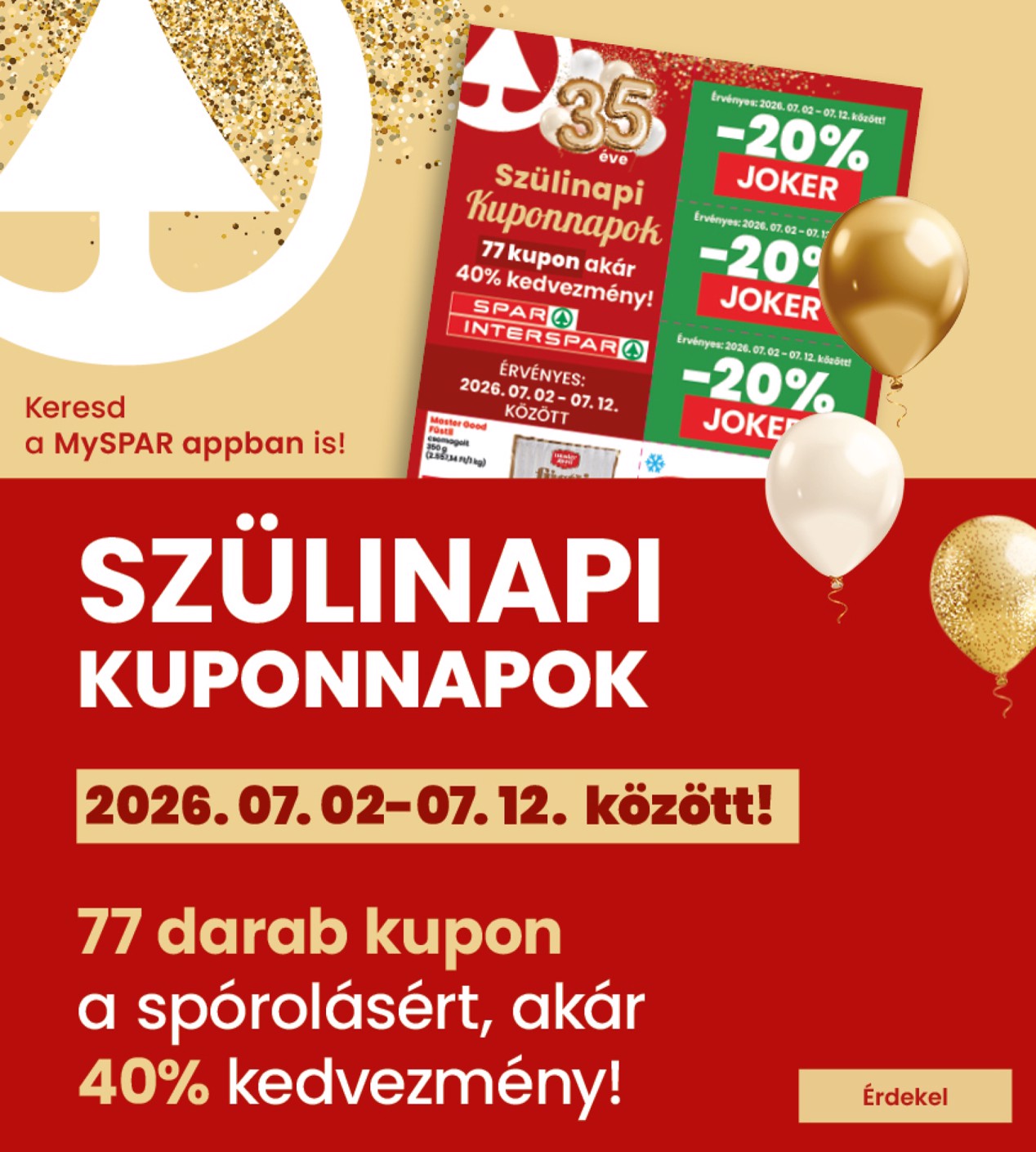 spar - Aktuális INTERSPAR szórólap érvényes csütörtöktől 2026.07.02.-től szerdától 2026.07.08.-ig - page: 2