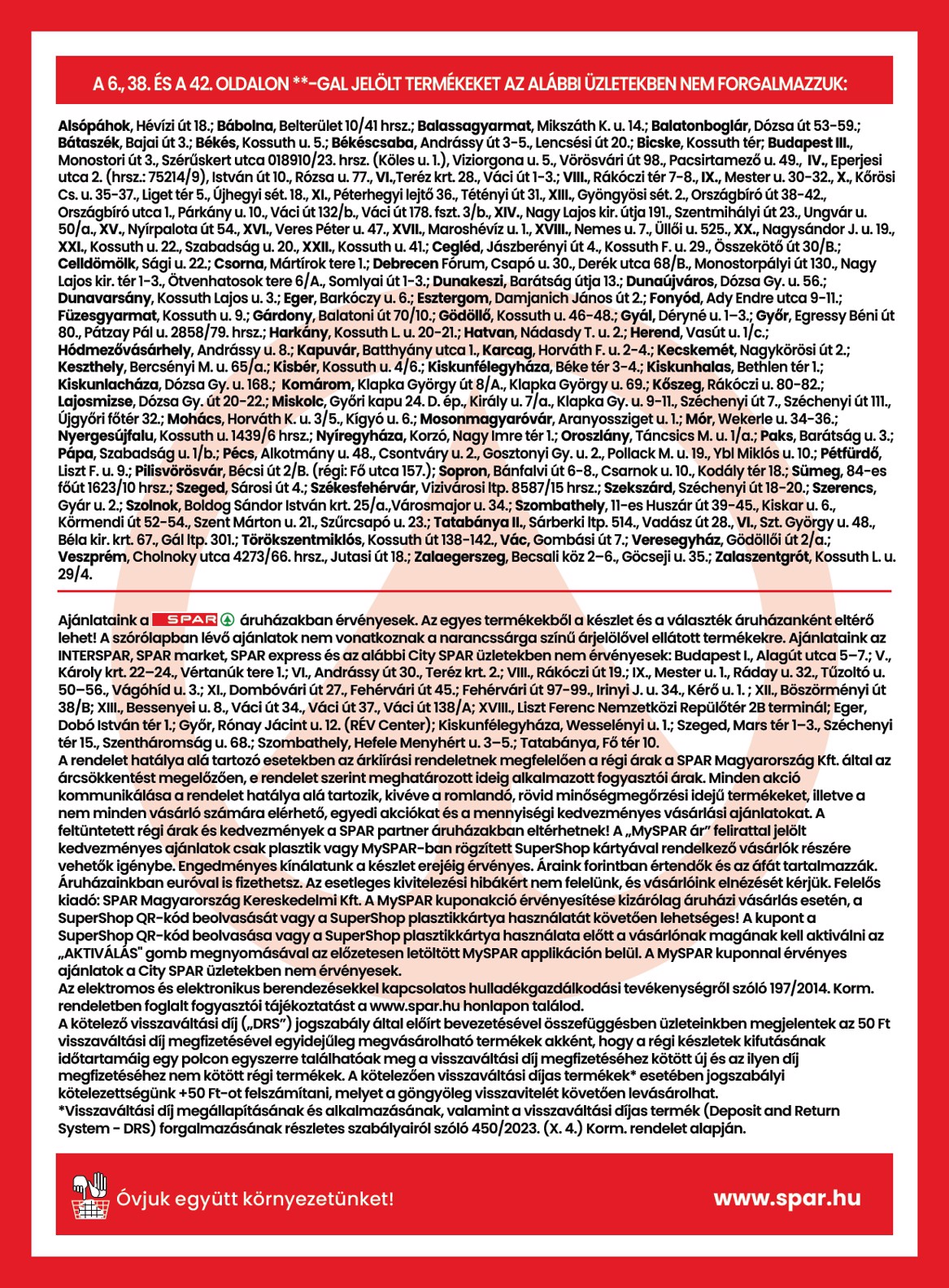 spar - Aktuális SPAR szórólap érvényes csütörtöktől 2026.07.02.-től szerdától 2026.07.08.-ig - page: 45
