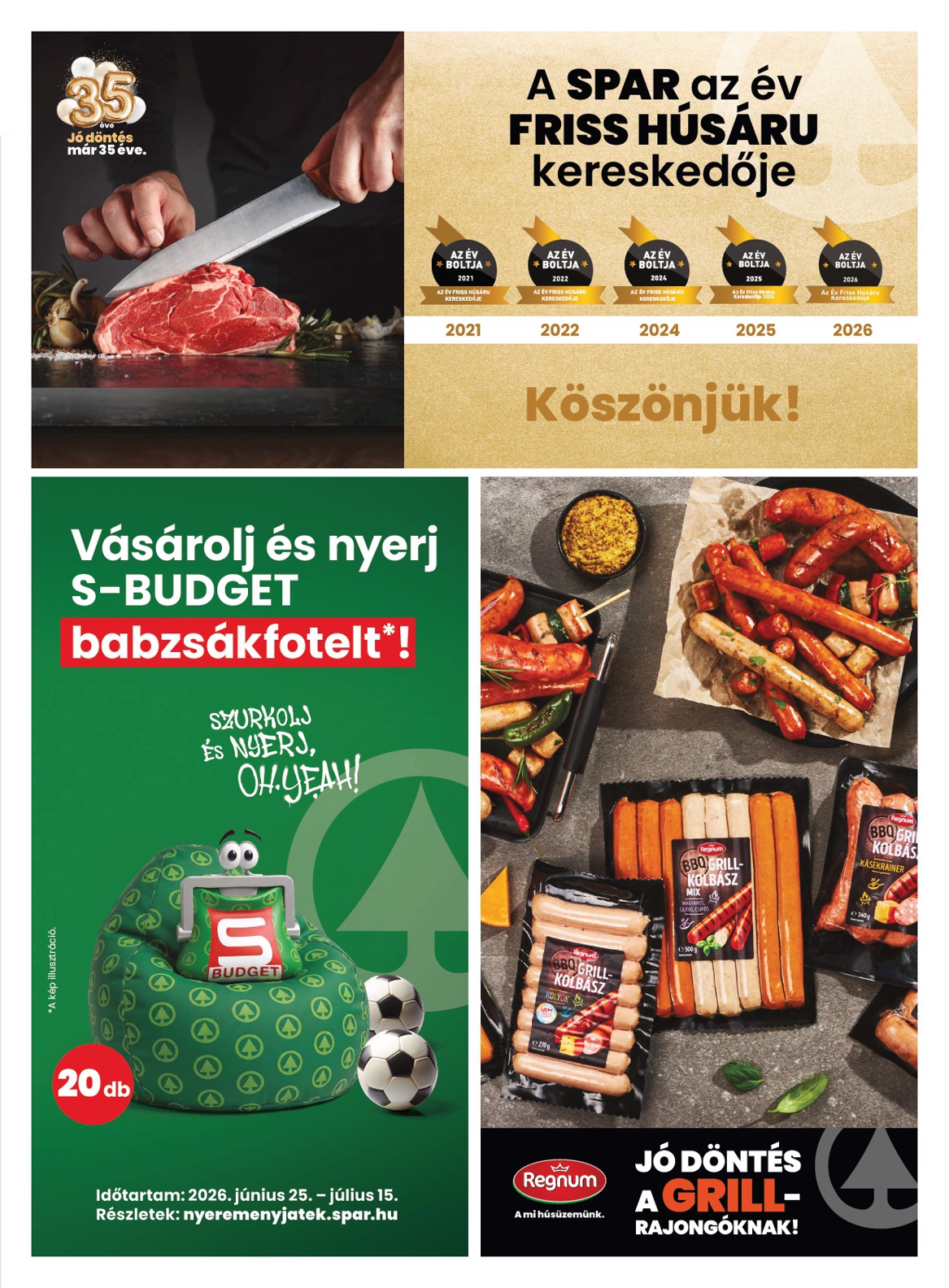 spar - Aktuális SPAR szórólap érvényes csütörtöktől 2026.07.02.-től szerdától 2026.07.08.-ig - page: 43
