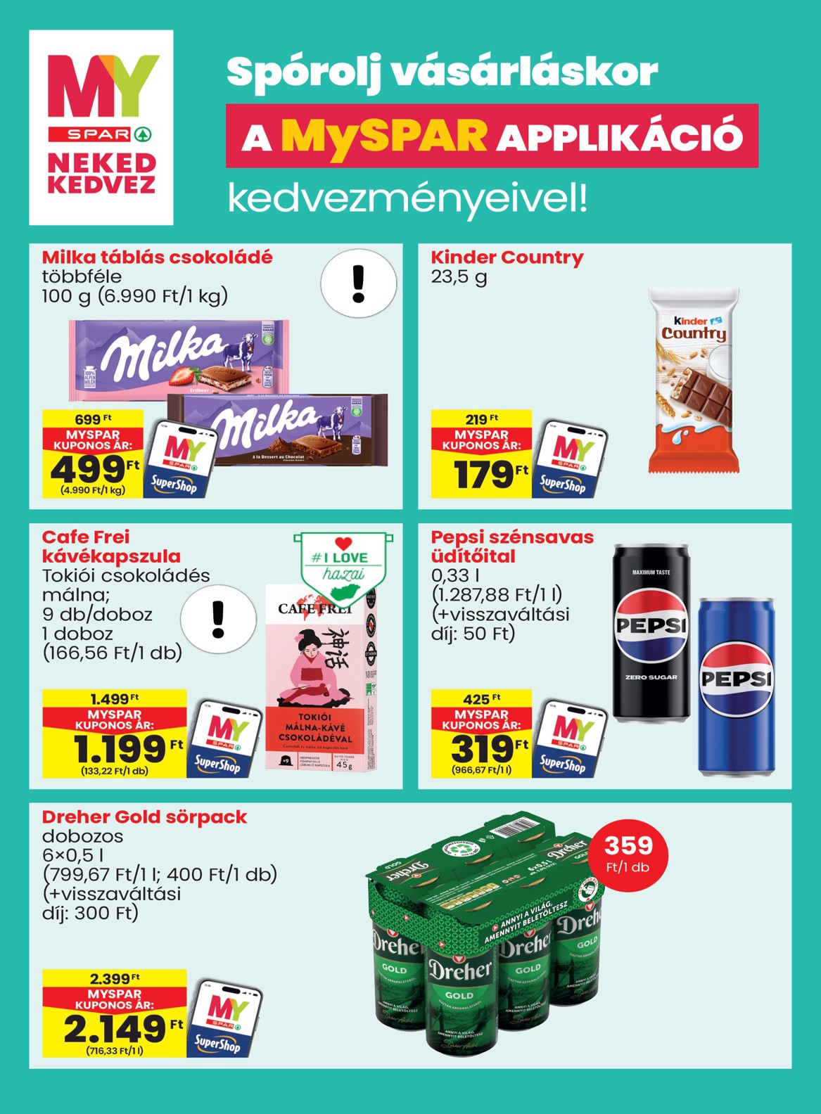 spar - Aktuális SPAR szórólap érvényes csütörtöktől 2026.07.02.-től szerdától 2026.07.08.-ig - page: 15