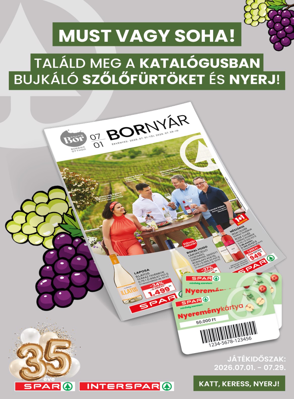 spar - Aktuális SPAR szórólap érvényes csütörtöktől 2026.07.02.-től szerdától 2026.07.08.-ig - page: 35
