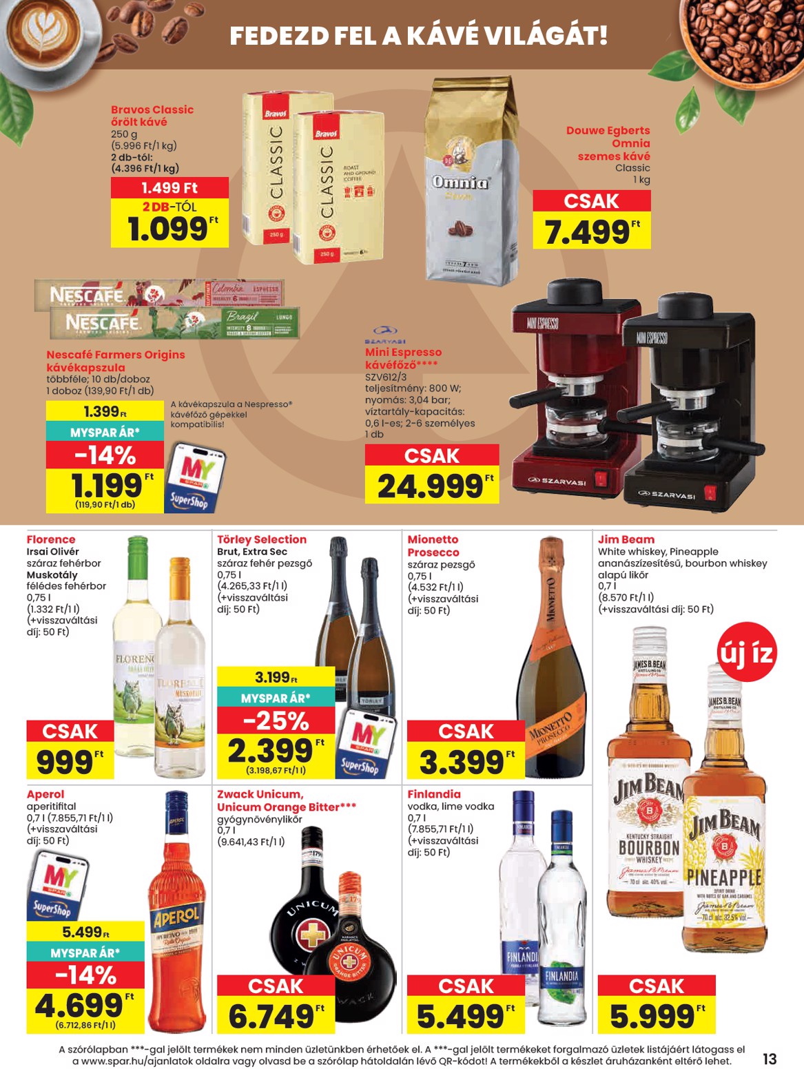 spar - SPAR hirdetmény a következő hétre csütörtöktől 2026.07.09.-tól szerdától 2026.07.15.-ig - page: 13