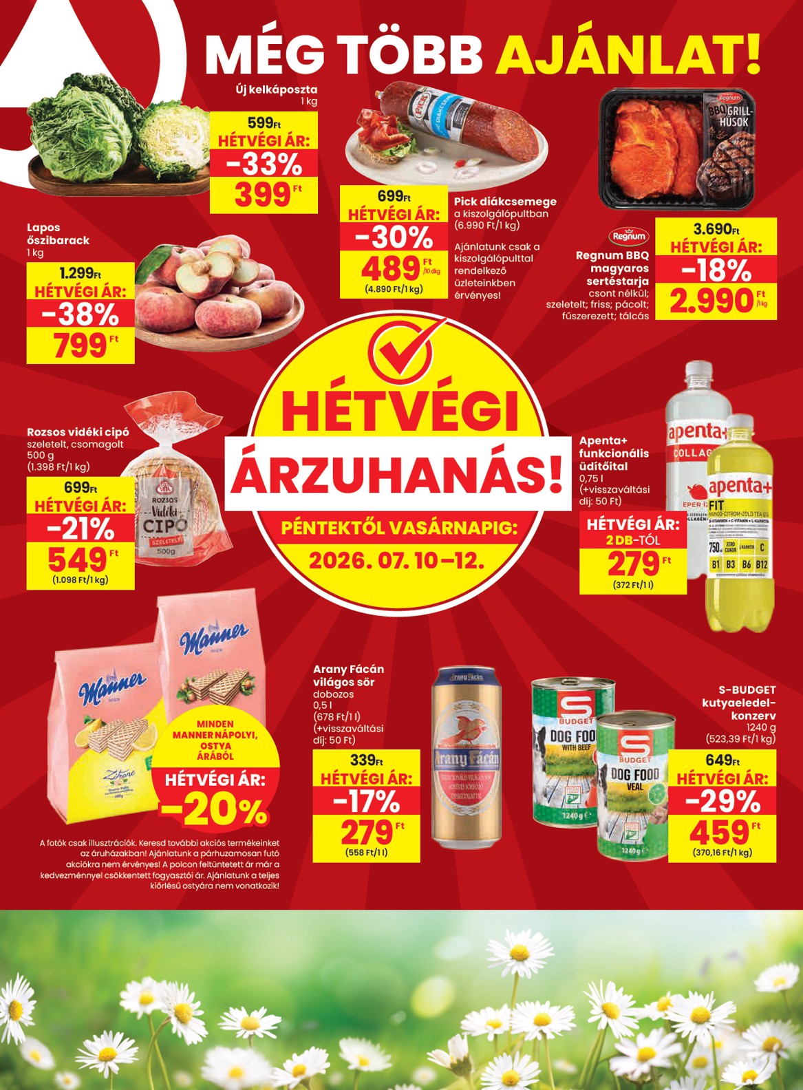 spar - SPAR hirdetmény a következő hétre csütörtöktől 2026.07.09.-tól szerdától 2026.07.15.-ig - page: 20