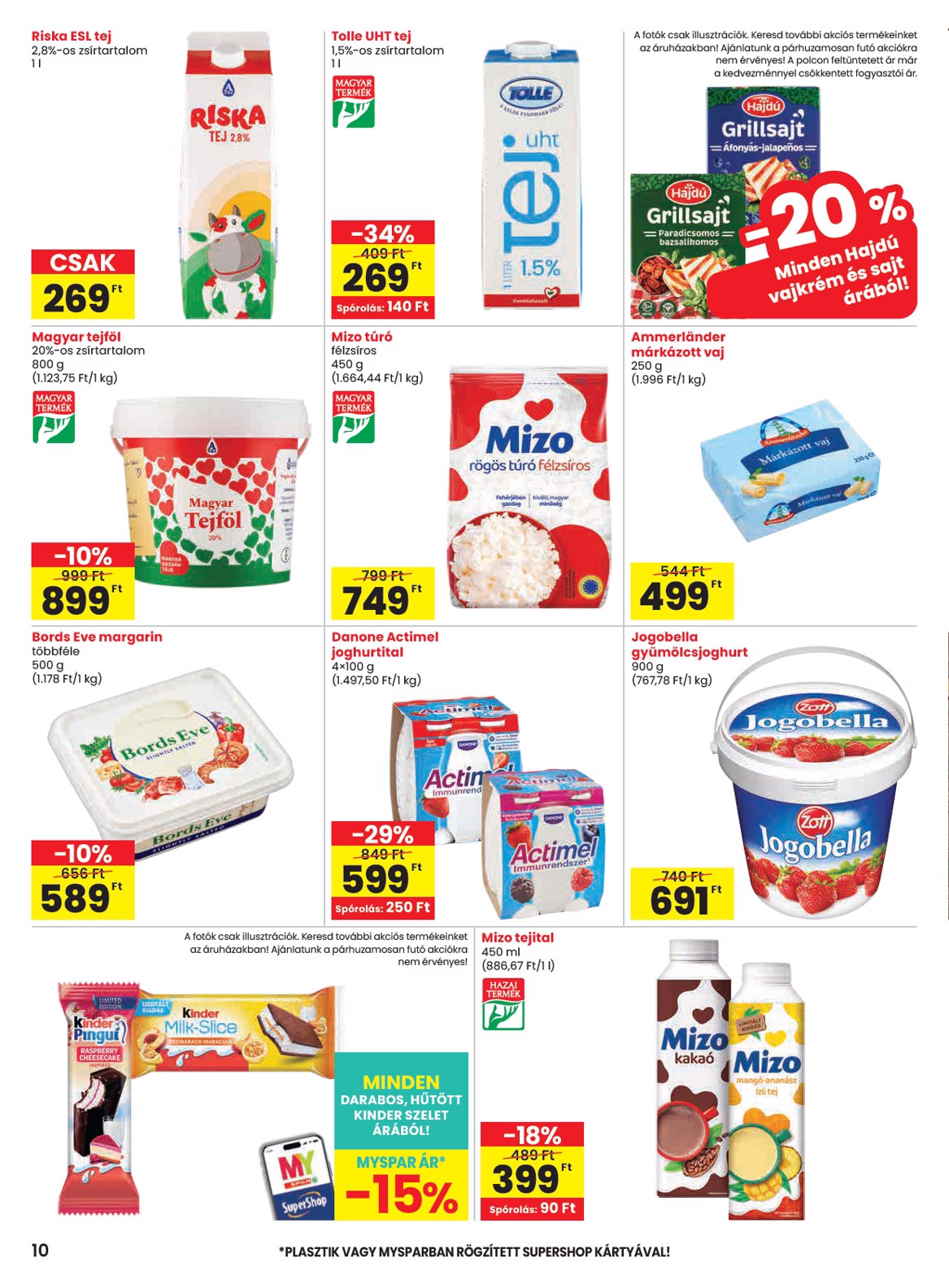 spar - SPAR hirdetmény a következő hétre csütörtöktől 2026.07.09.-tól szerdától 2026.07.15.-ig - page: 10
