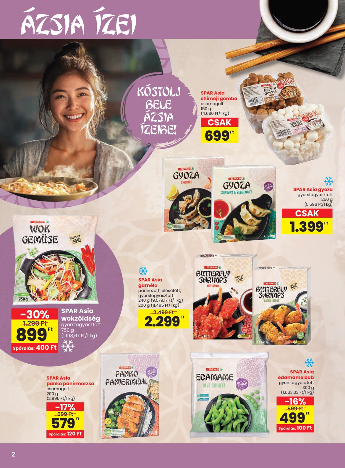 spar - SPAR hirdetmény a következő hétre csütörtöktől 2026.07.09.-tól szerdától 2026.07.15.-ig - page: 2