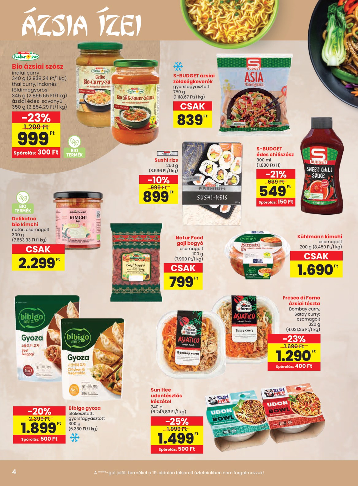 spar - SPAR hirdetmény a következő hétre csütörtöktől 2026.07.09.-tól szerdától 2026.07.15.-ig - page: 4