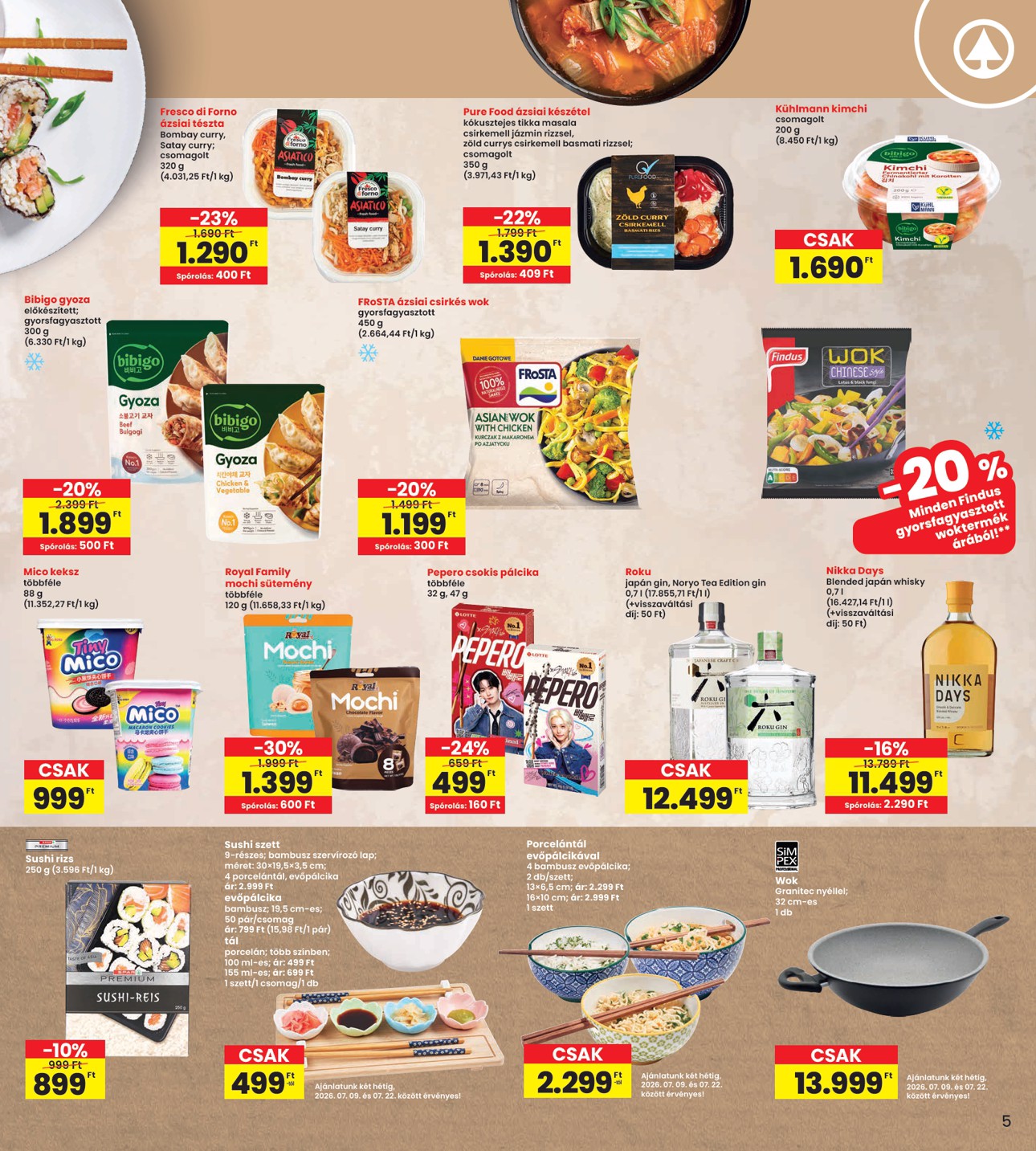 spar - INTERSPAR hirdetmény a következő hétre csütörtöktől 2026.07.09.-tól szerdától 2026.07.15.-ig - page: 5