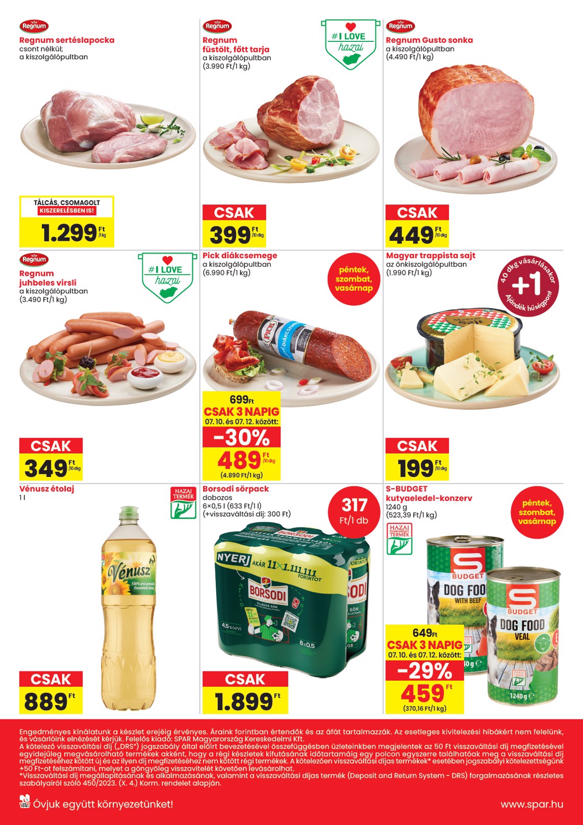 spar - SPAR - SPAR market Bak, Nagykapornak, Zalalövő szórólap hirdetmény a következő hétre csütörtöktől 2026.07.09.-tól szerdától 2026.07.15.-ig - page: 2