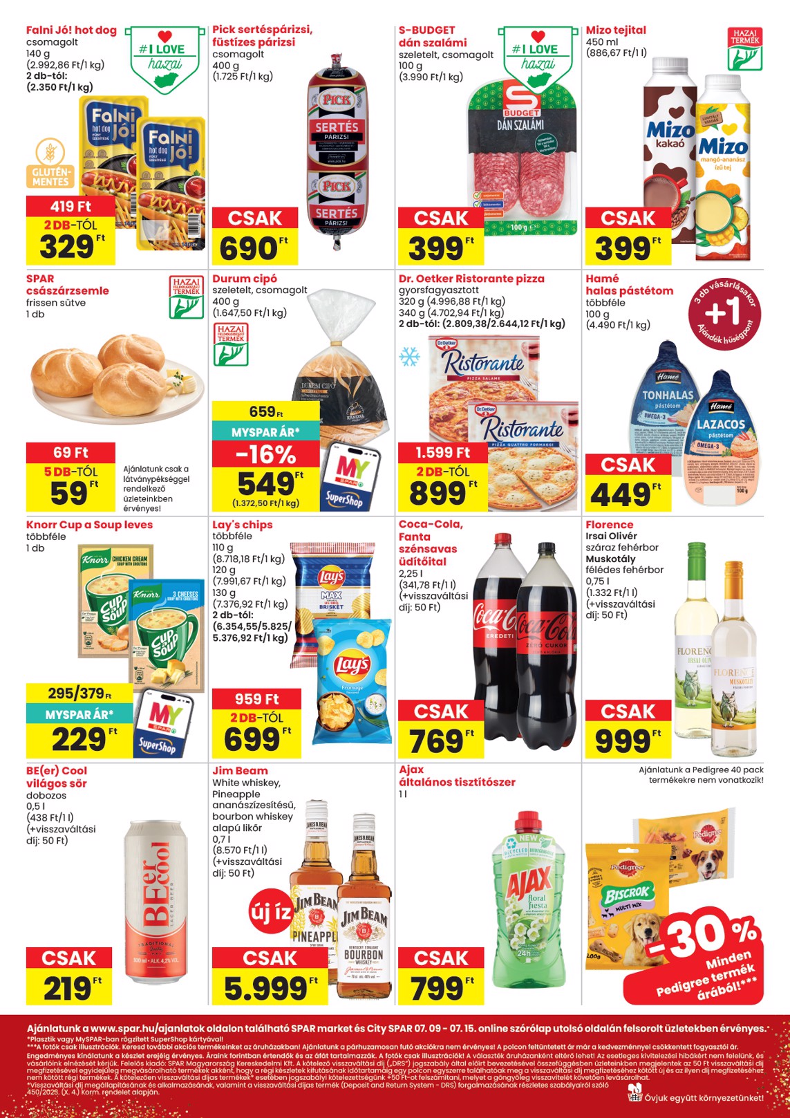 spar - SPAR - Market, City hirdetmény a következő hétre csütörtöktől 2026.07.09.-tól szerdától 2026.07.15.-ig - page: 2