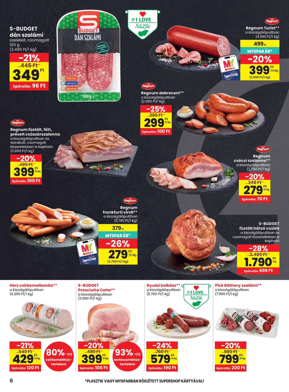 spar - SPAR hirdetmény a következő hétre csütörtöktől 2026.07.16.-tól szerdától 2026.07.22.-ig - page: 6