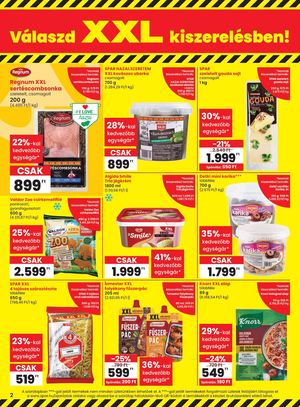 spar - SPAR hirdetmény a következő hétre csütörtöktől 2026.07.16.-tól szerdától 2026.07.22.-ig - page: 2
