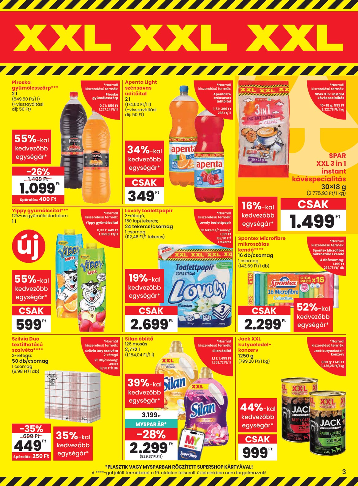 spar - SPAR hirdetmény a következő hétre csütörtöktől 2026.07.16.-tól szerdától 2026.07.22.-ig - page: 3