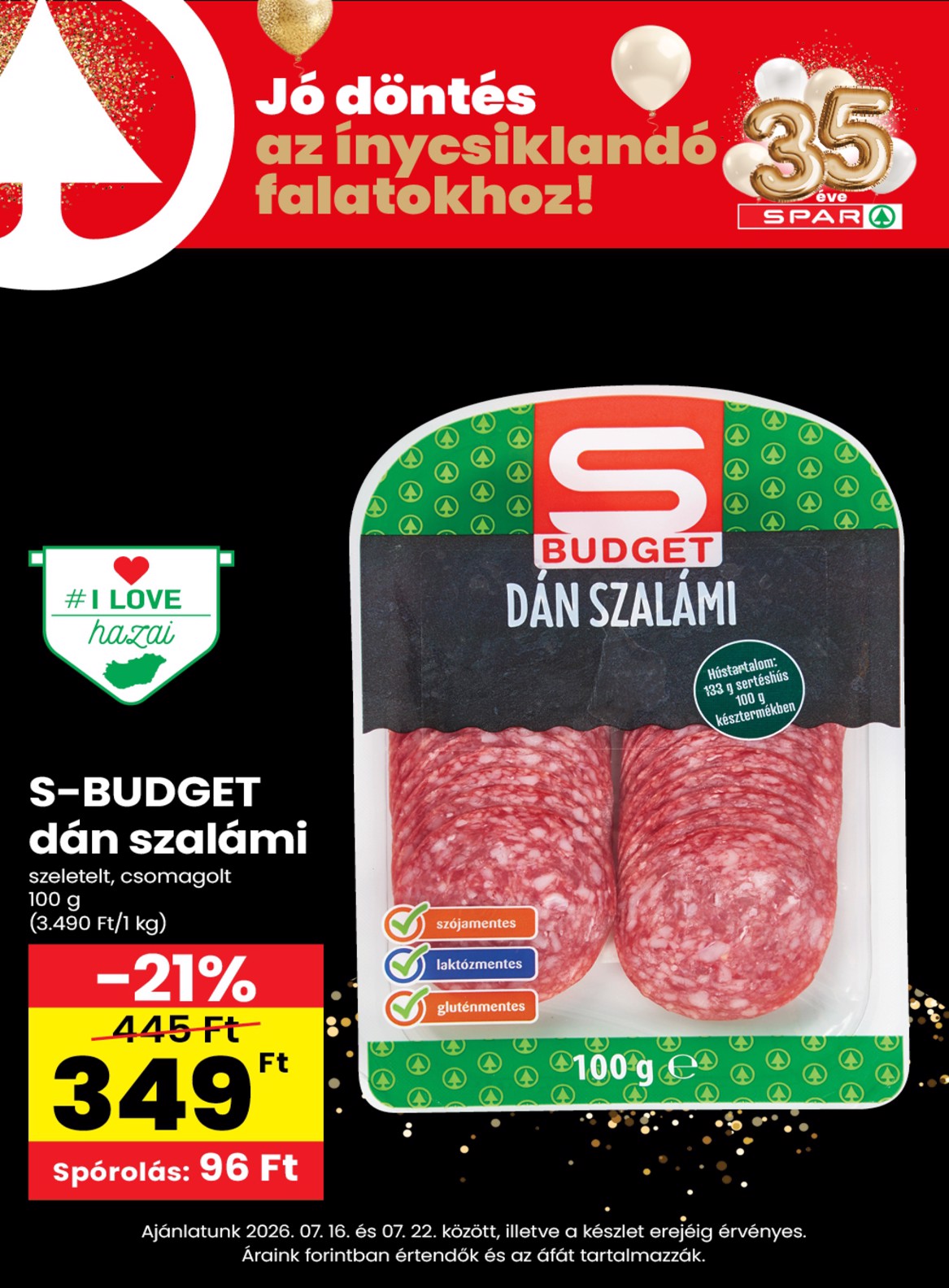 spar - Aktuális SPAR szórólap érvényes csütörtöktől 2026.07.16.-től szerdától 2026.07.22.-ig - page: 10