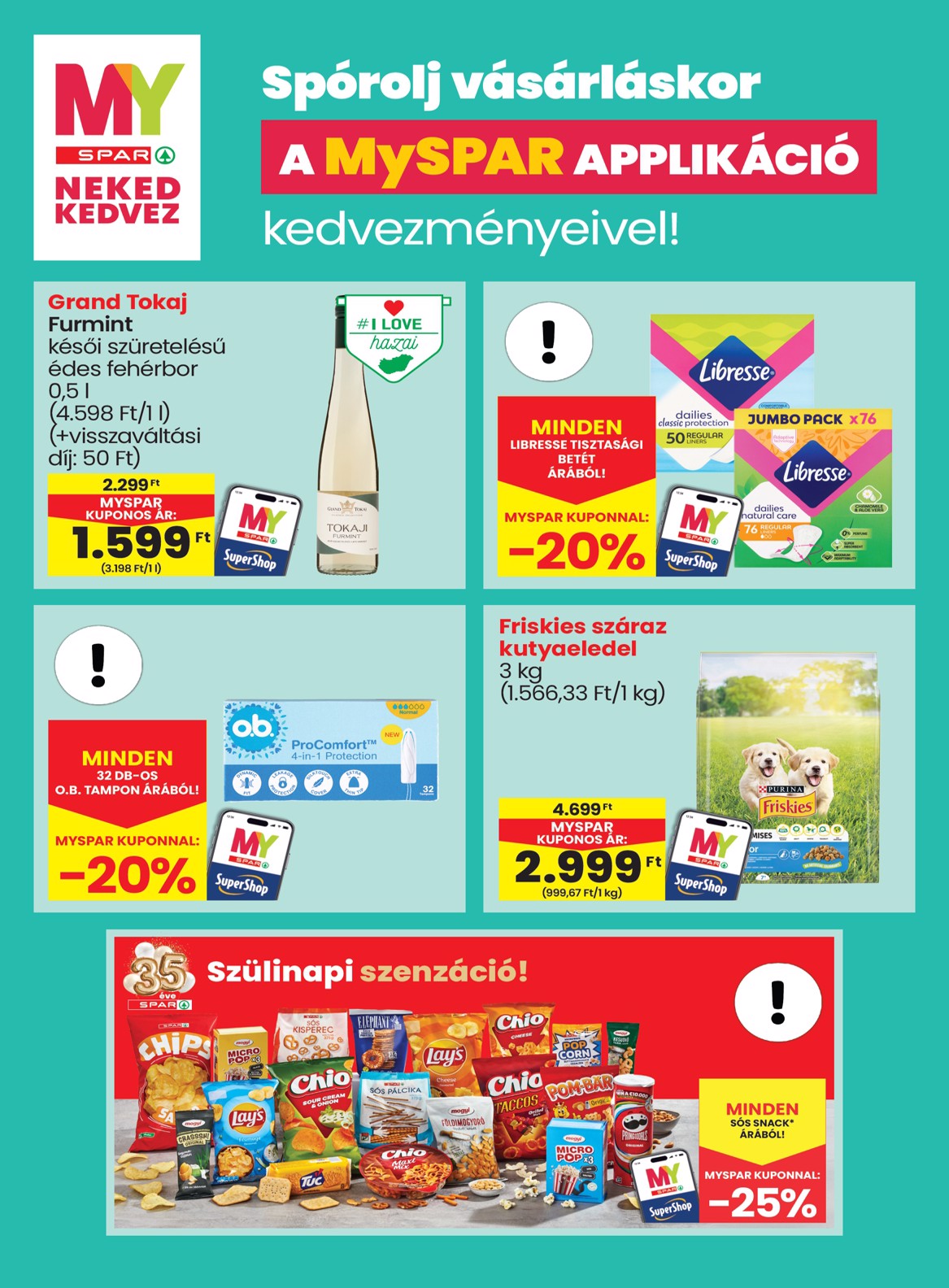 spar - Aktuális SPAR szórólap érvényes csütörtöktől 2026.07.16.-től szerdától 2026.07.22.-ig - page: 20