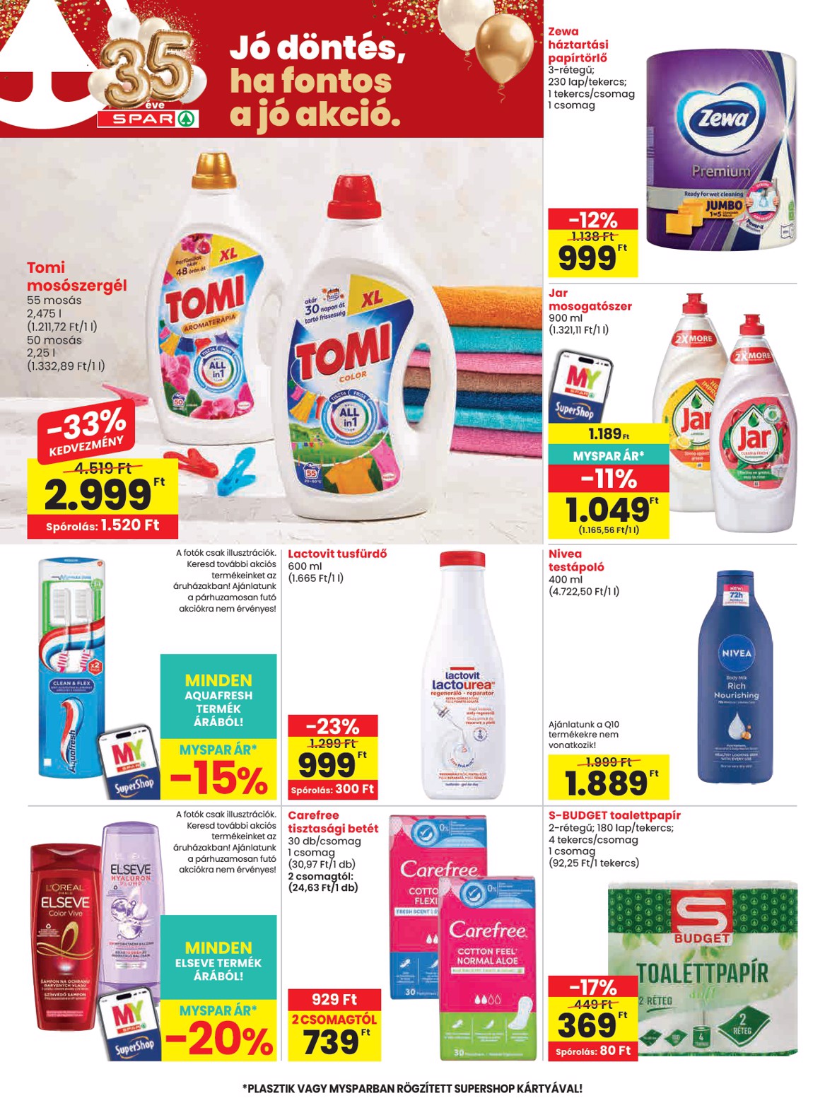spar - Aktuális SPAR szórólap érvényes csütörtöktől 2026.07.16.-től szerdától 2026.07.22.-ig - page: 36