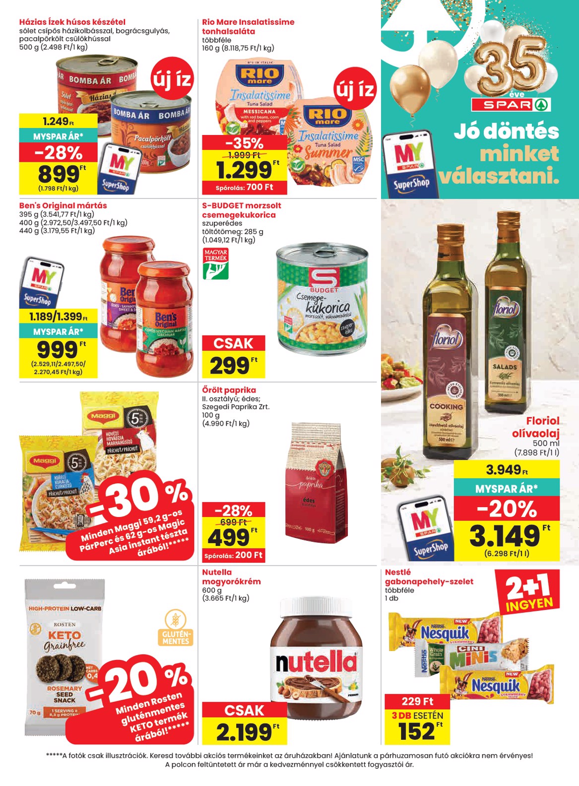 spar - Aktuális SPAR szórólap érvényes csütörtöktől 2026.07.16.-től szerdától 2026.07.22.-ig - page: 25