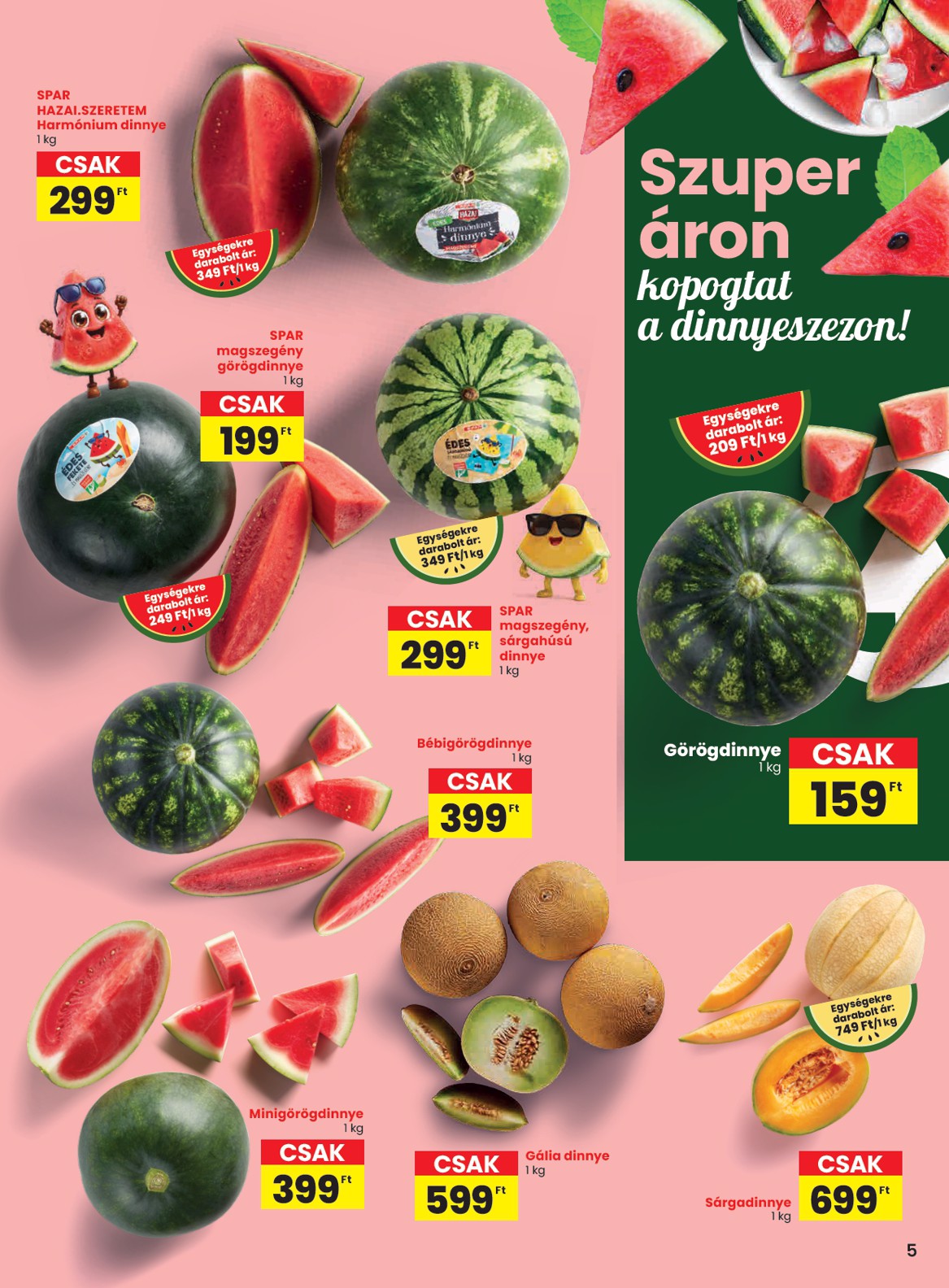 spar - SPAR hirdetmény a következő hétre csütörtöktől 2026.07.23.-tól szerdától 2026.07.29.-ig - page: 5
