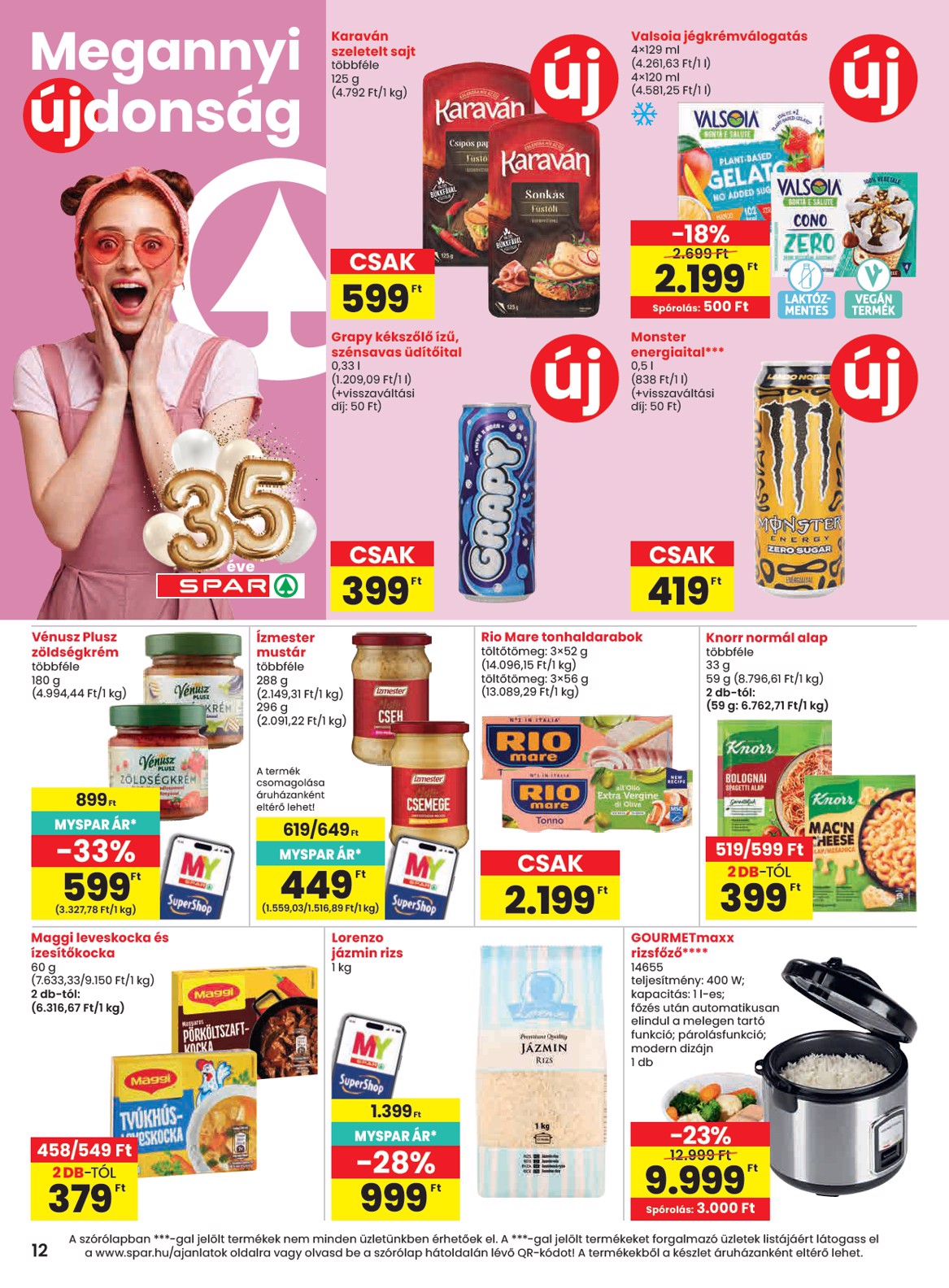 spar - SPAR hirdetmény a következő hétre csütörtöktől 2026.07.23.-tól szerdától 2026.07.29.-ig - page: 12