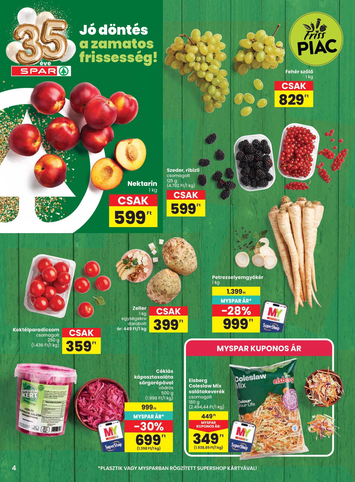 spar - SPAR hirdetmény a következő hétre csütörtöktől 2026.07.23.-tól szerdától 2026.07.29.-ig - page: 4