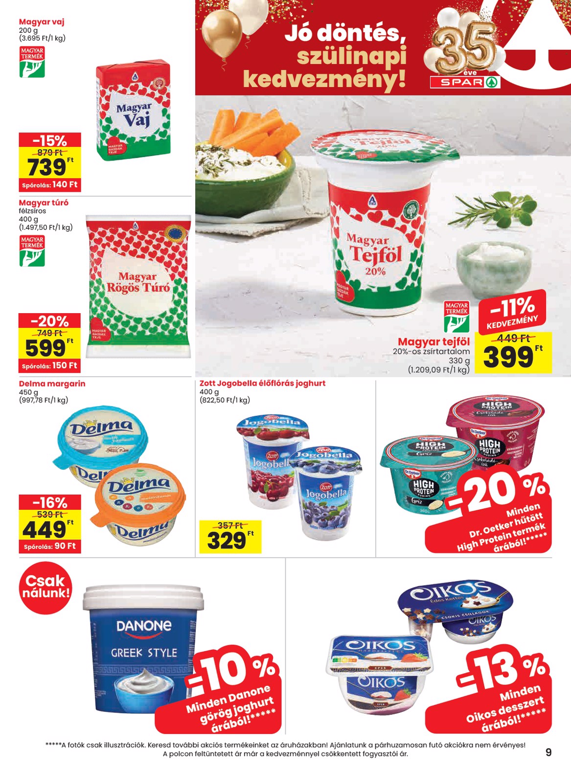 spar - SPAR hirdetmény a következő hétre csütörtöktől 2026.07.30.-tól szerdától 2026.08.05.-ig - page: 9