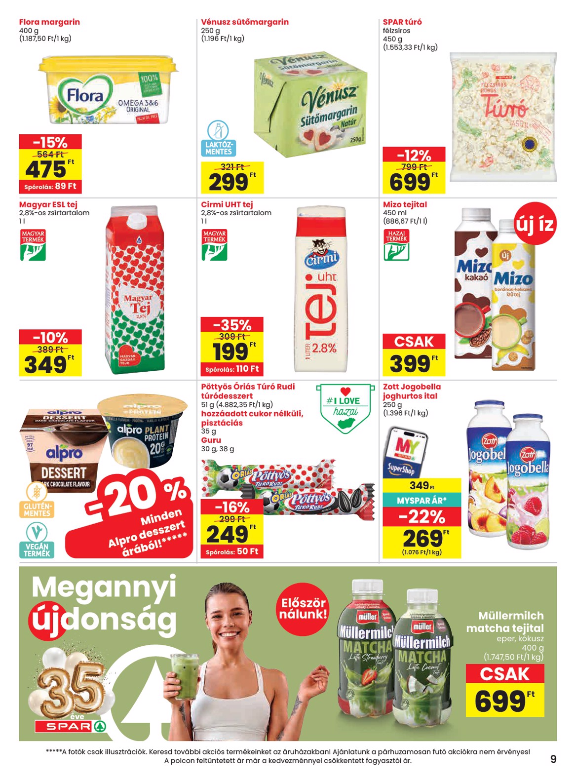 spar - SPAR hirdetmény a következő hétre csütörtöktől 2026.08.06.-tól szerdától 2026.08.12.-ig - page: 9
