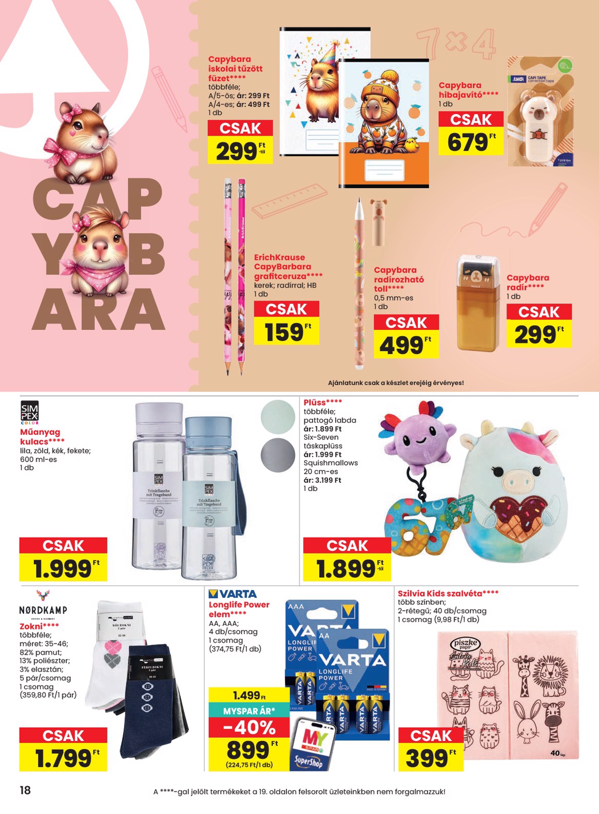 spar - SPAR hirdetmény a következő hétre csütörtöktől 2026.08.13.-tól szerdától 2026.08.19.-ig - page: 18