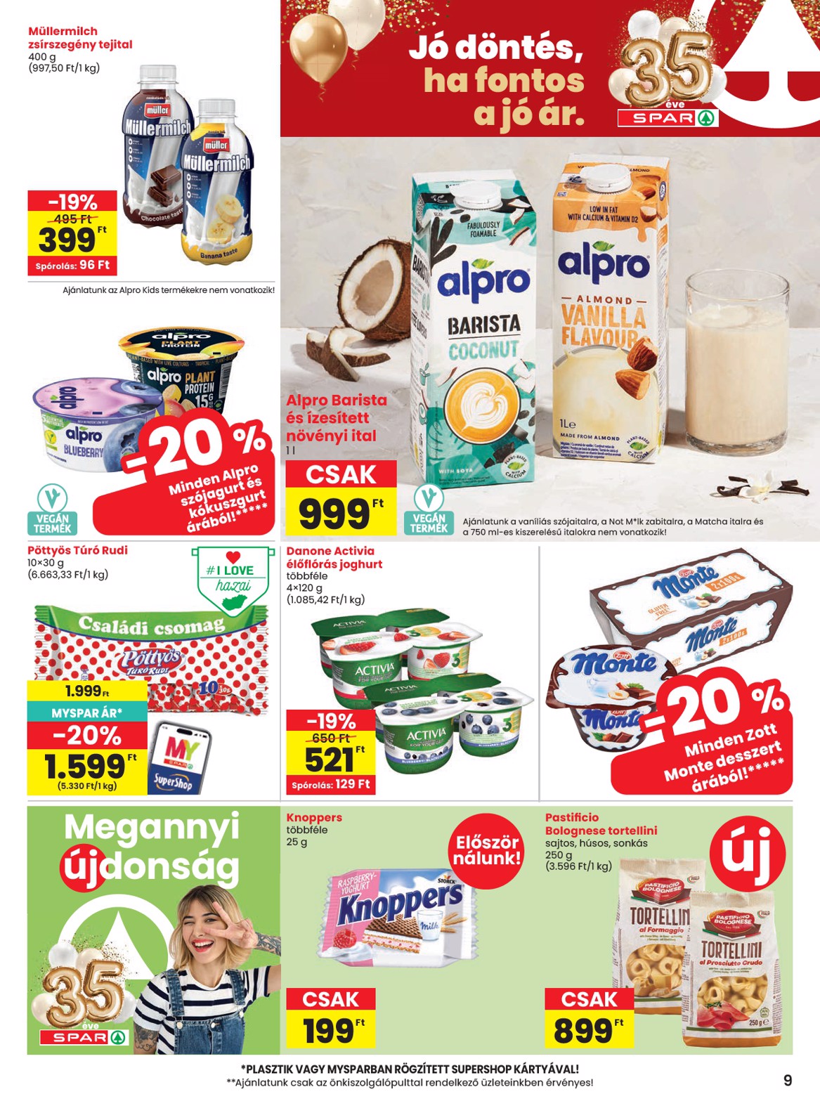 spar - SPAR hirdetmény a következő hétre csütörtöktől 2026.08.13.-tól szerdától 2026.08.19.-ig - page: 9