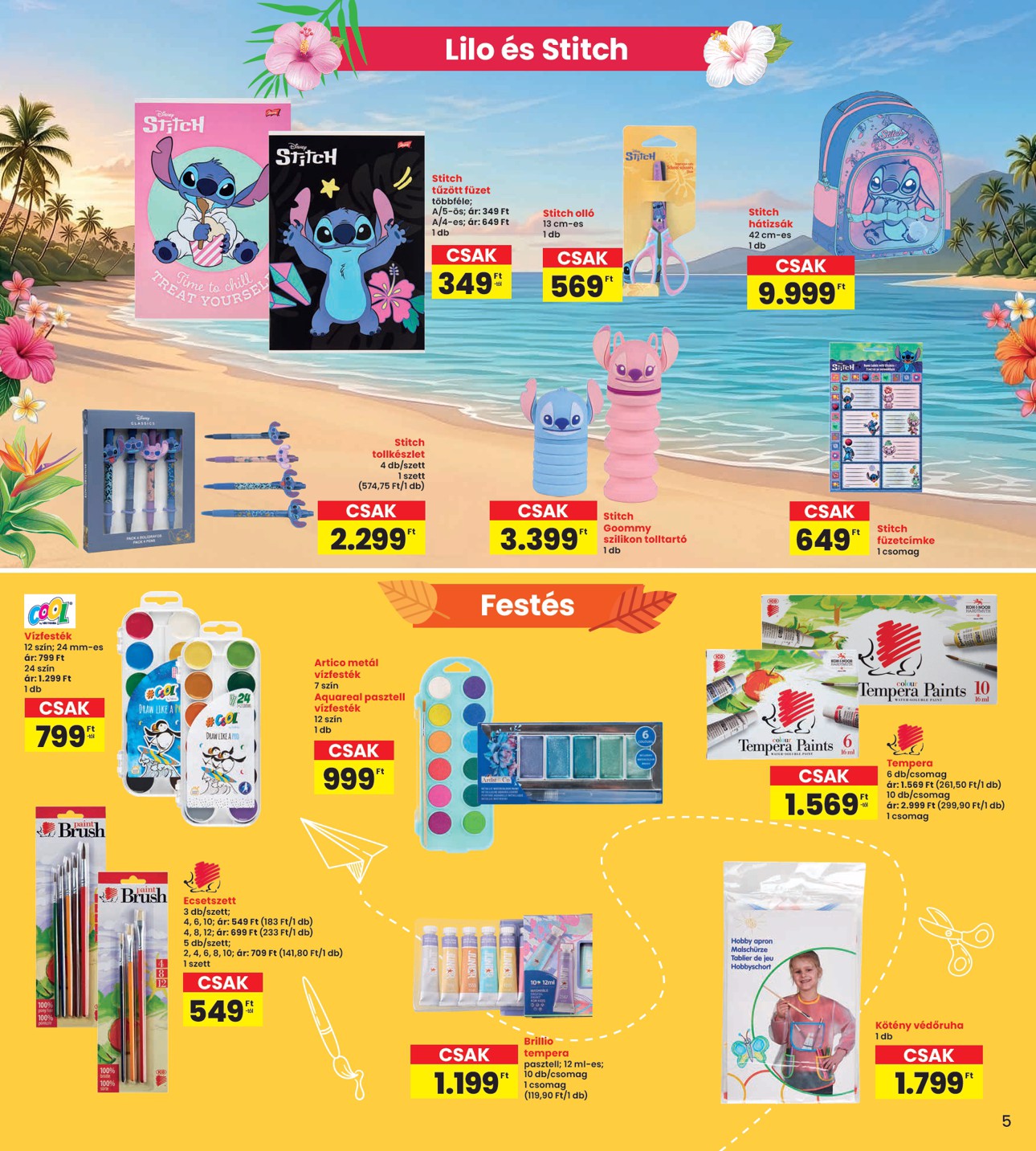 spar - A jövőbeli NTERSPAR - Iskola akciós újság csütörtöktől 2026.08.13.-tól szerdától 2026.08.26.-ig érvényes. - page: 5