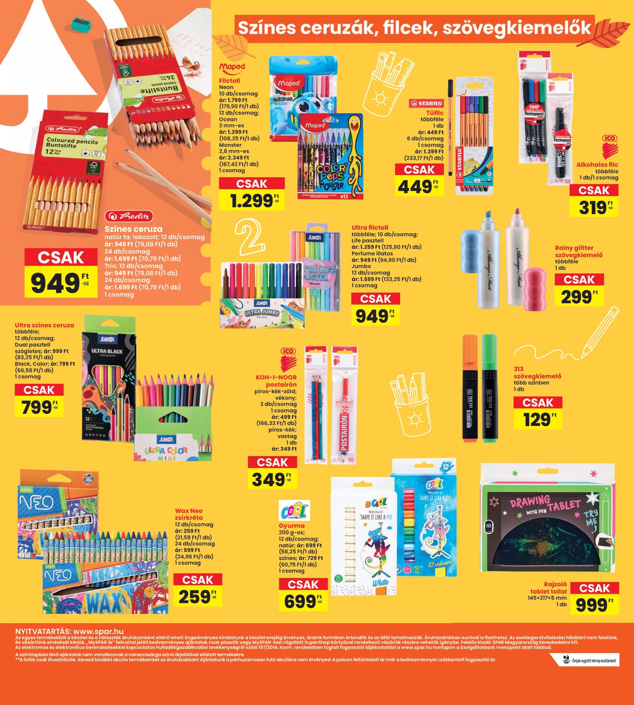 spar - A jövőbeli NTERSPAR - Iskola akciós újság csütörtöktől 2026.08.13.-tól szerdától 2026.08.26.-ig érvényes. - page: 6