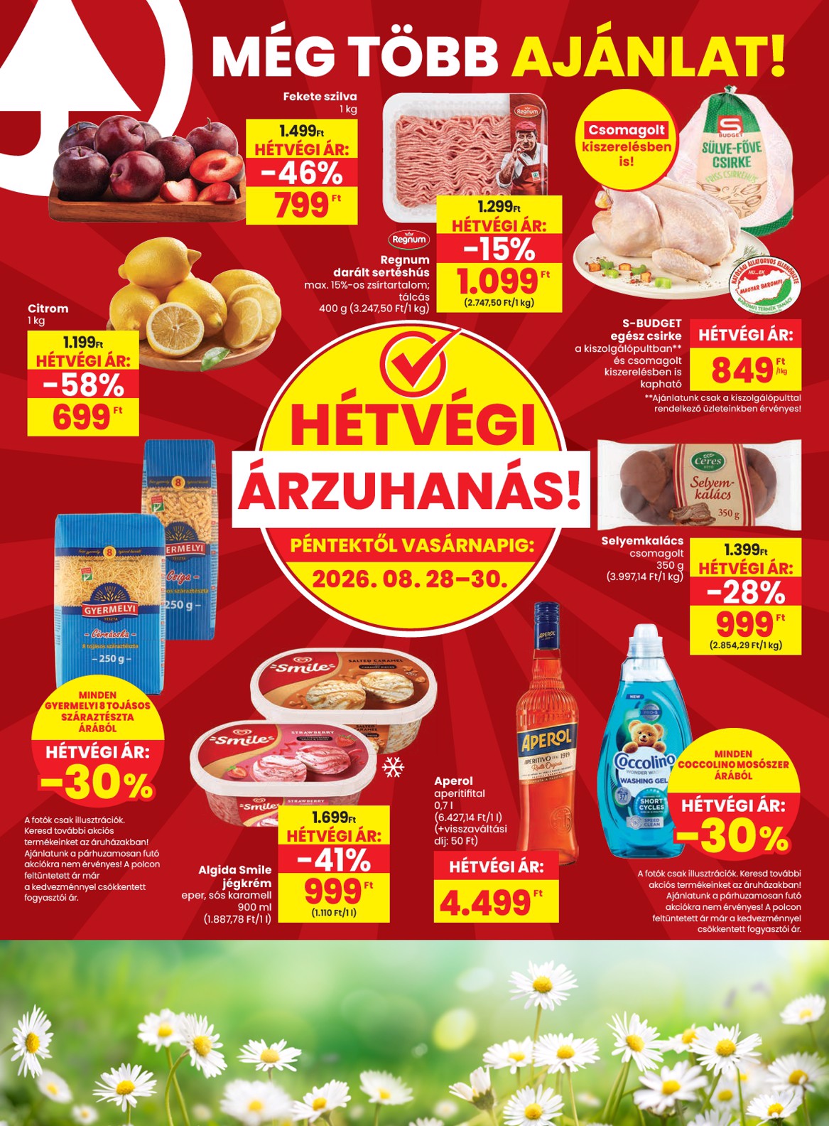 spar - SPAR hirdetmény a következő hétre csütörtöktől 2026.08.27.-tól szerdától 2026.09.02.-ig - page: 20