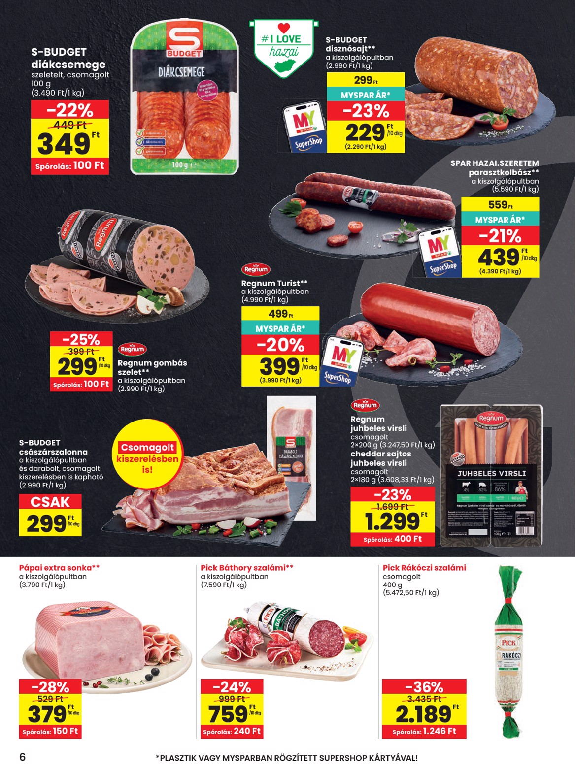 spar - SPAR - Szombathely üzletnyitás hirdetmény a következő hétre csütörtöktől 2026.08.27.-tól szerdától 2026.09.02.-ig - page: 6