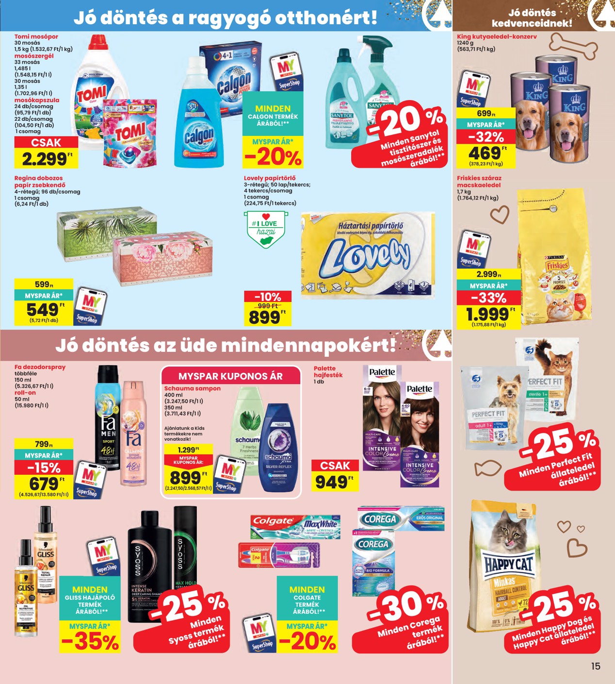 spar - INTERSPAR hirdetmény a következő hétre csütörtöktől 2026.08.27.-tól szerdától 2026.09.02.-ig - page: 15