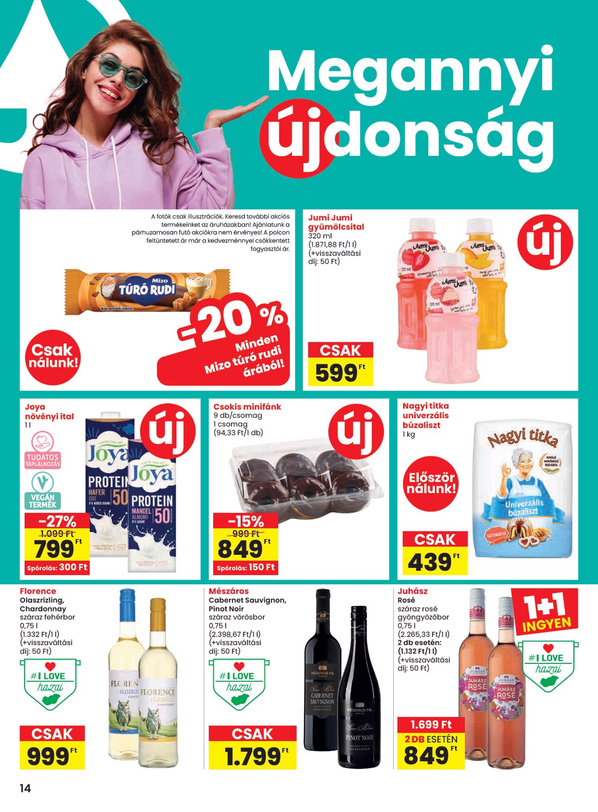 spar - A jövőbeli SPAR akciós újság csütörtöktől 2026.09.03.-tól szerdától 2026.09.09.-ig érvényes. - page: 14