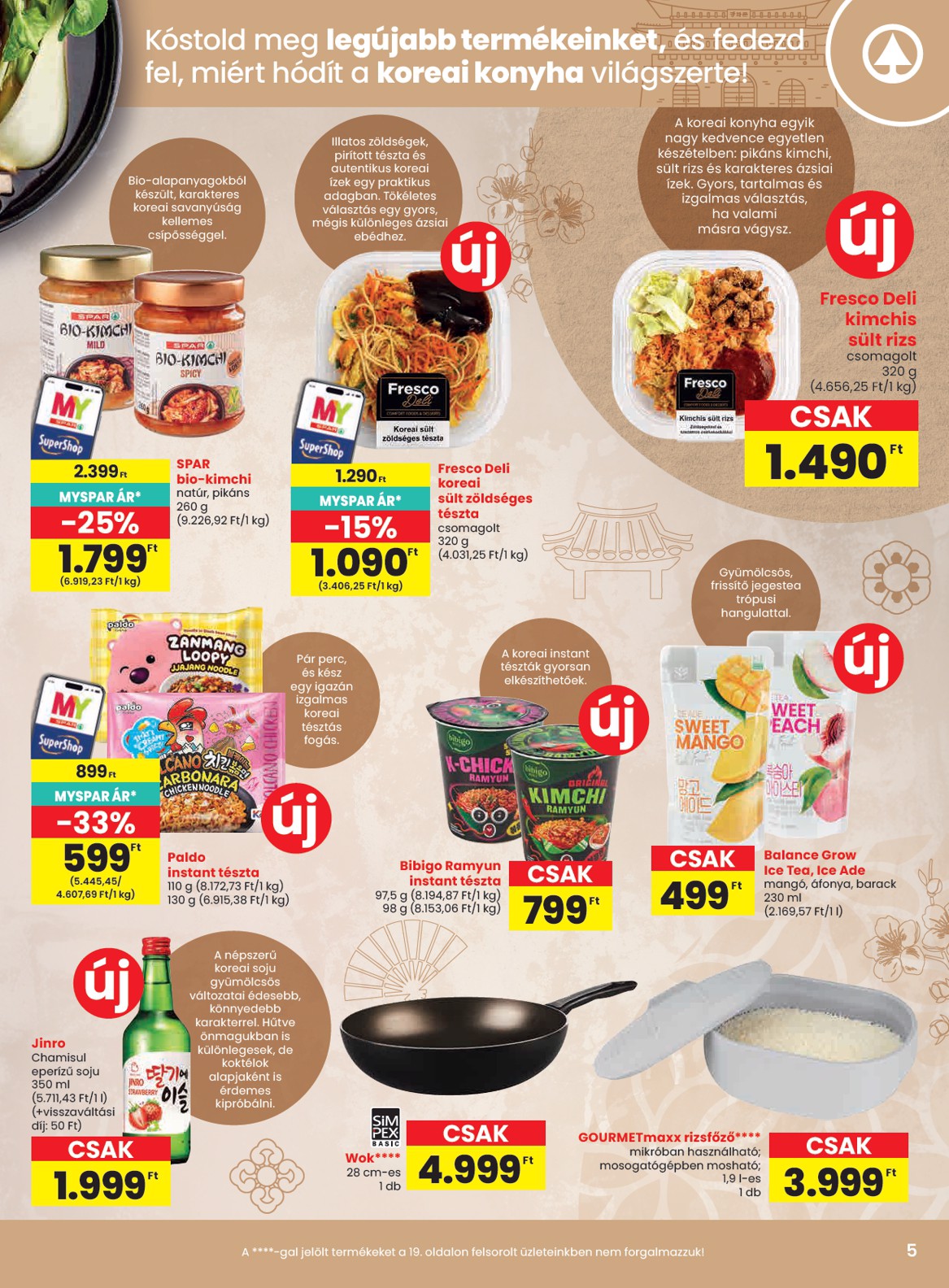 spar - A jövőbeli SPAR akciós újság csütörtöktől 2026.09.03.-tól szerdától 2026.09.09.-ig érvényes. - page: 5