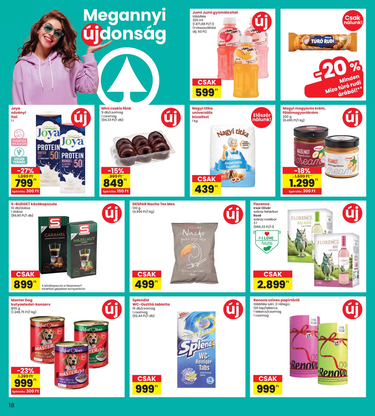 spar - A jövőbeli INTERSPAR akciós újság csütörtöktől 2026.09.03.-tól szerdától 2026.09.09.-ig érvényes. - page: 18