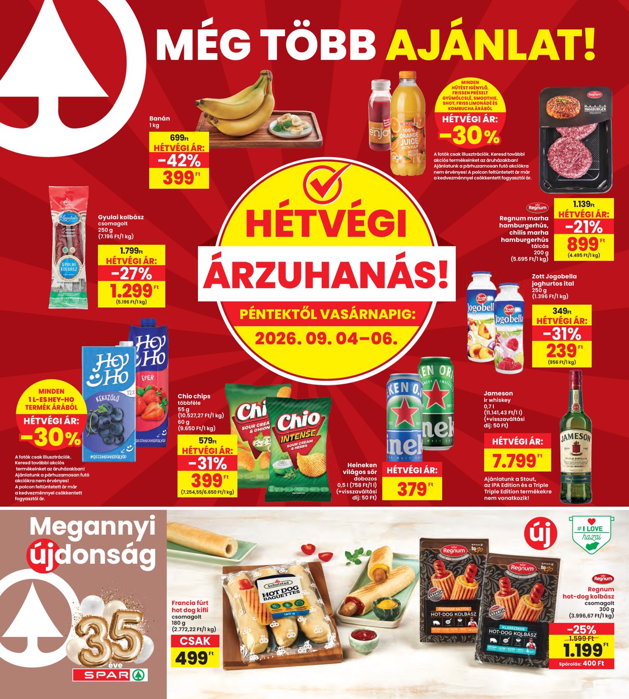spar - A jövőbeli INTERSPAR akciós újság csütörtöktől 2026.09.03.-tól szerdától 2026.09.09.-ig érvényes. - page: 20