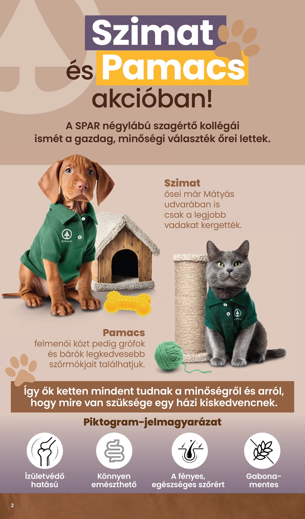 spar - Aktuális SPAR - Állateledel katalógus szórólap érvényes keddtől 2026.09.01.-től szerdától 2026.09.30.-ig - page: 2