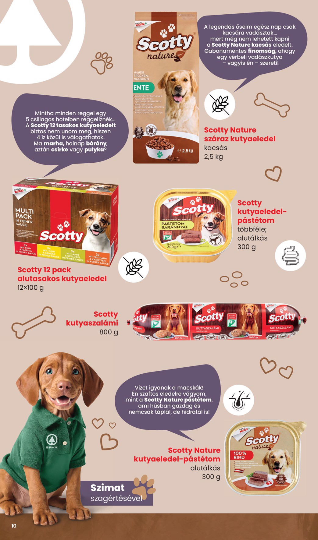 spar - Aktuális SPAR - Állateledel katalógus szórólap érvényes keddtől 2026.09.01.-től szerdától 2026.09.30.-ig - page: 10