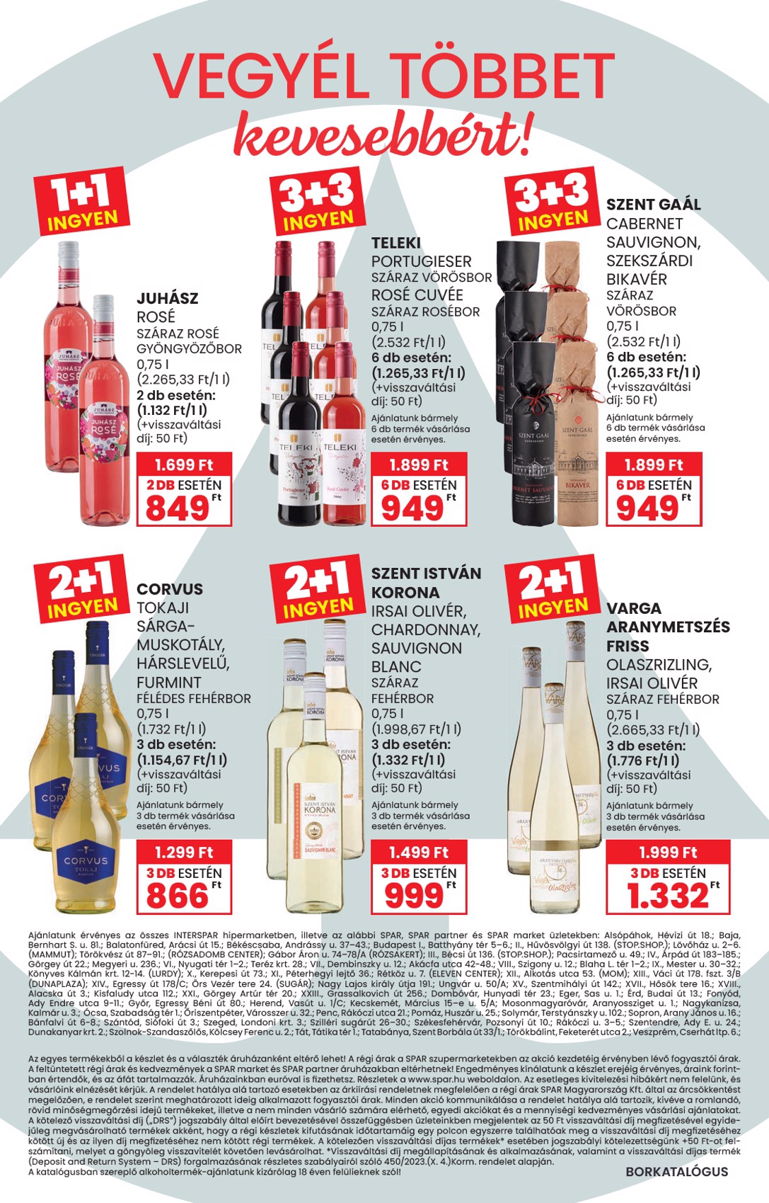 spar - Aktuális SPAR - BOR ősz szórólap érvényes szerdától 2026.09.02.-től szerdától 2026.09.23.-ig - page: 24