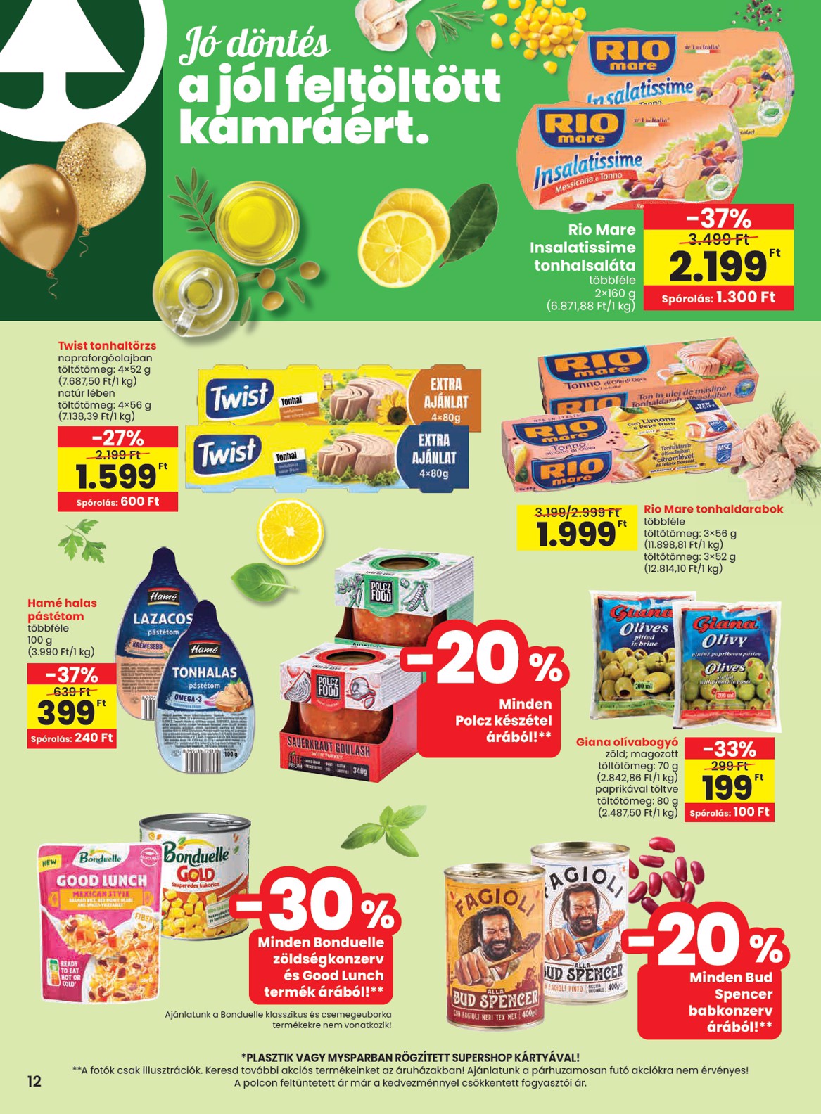 spar - SPAR hirdetmény a következő hétre csütörtöktől 2026.09.10.-tól szerdától 2026.09.16.-ig - page: 12