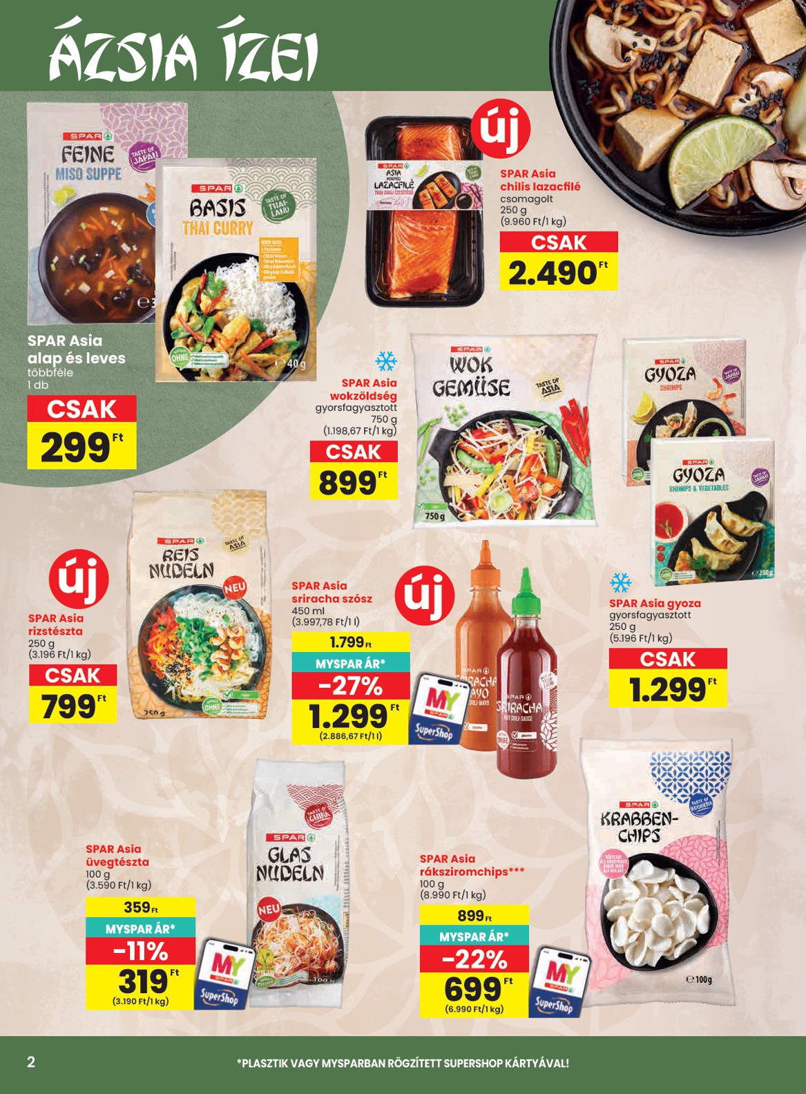 spar - SPAR hirdetmény a következő hétre csütörtöktől 2026.09.10.-tól szerdától 2026.09.16.-ig - page: 2