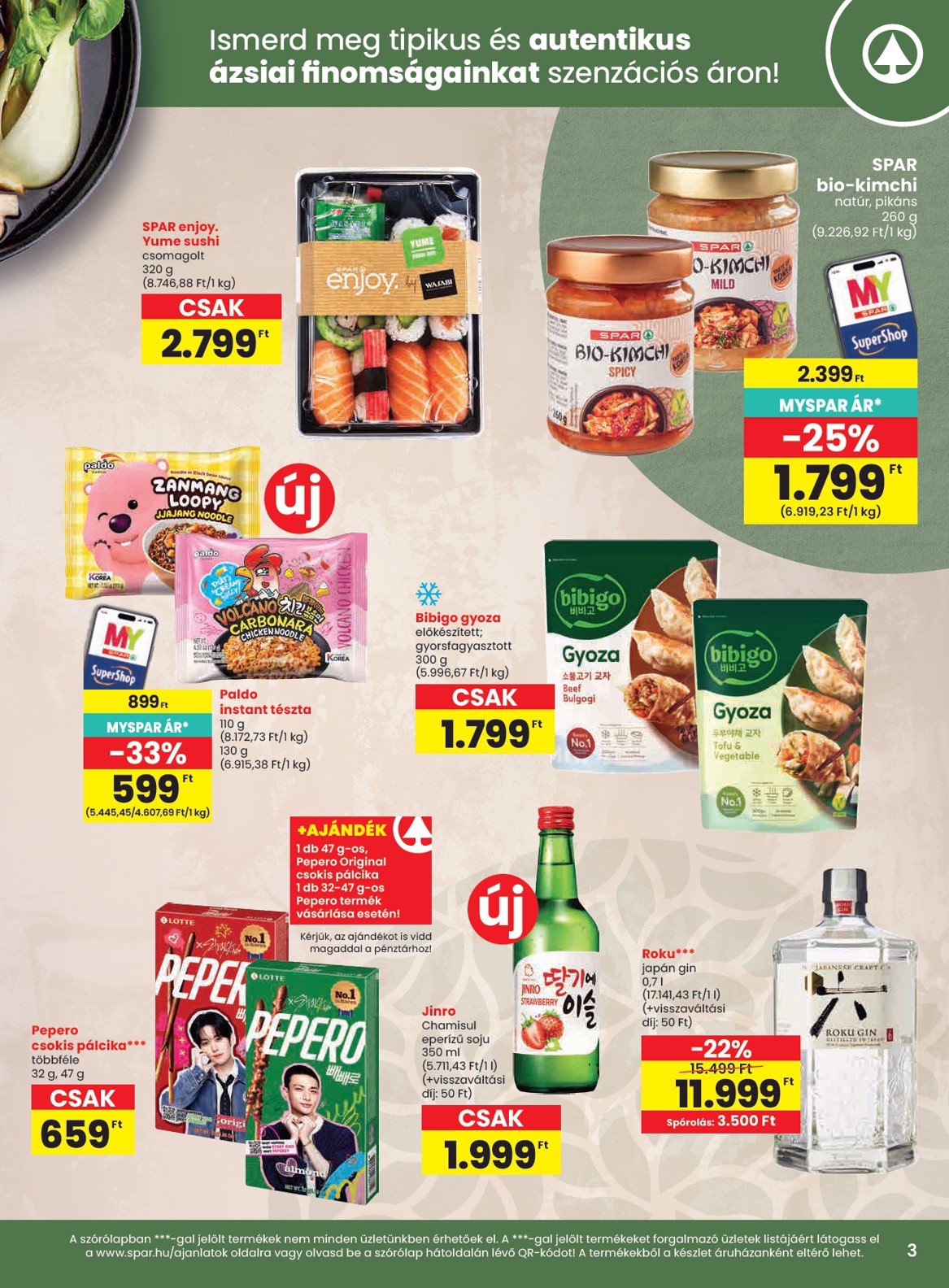 spar - SPAR hirdetmény a következő hétre csütörtöktől 2026.09.10.-tól szerdától 2026.09.16.-ig - page: 3