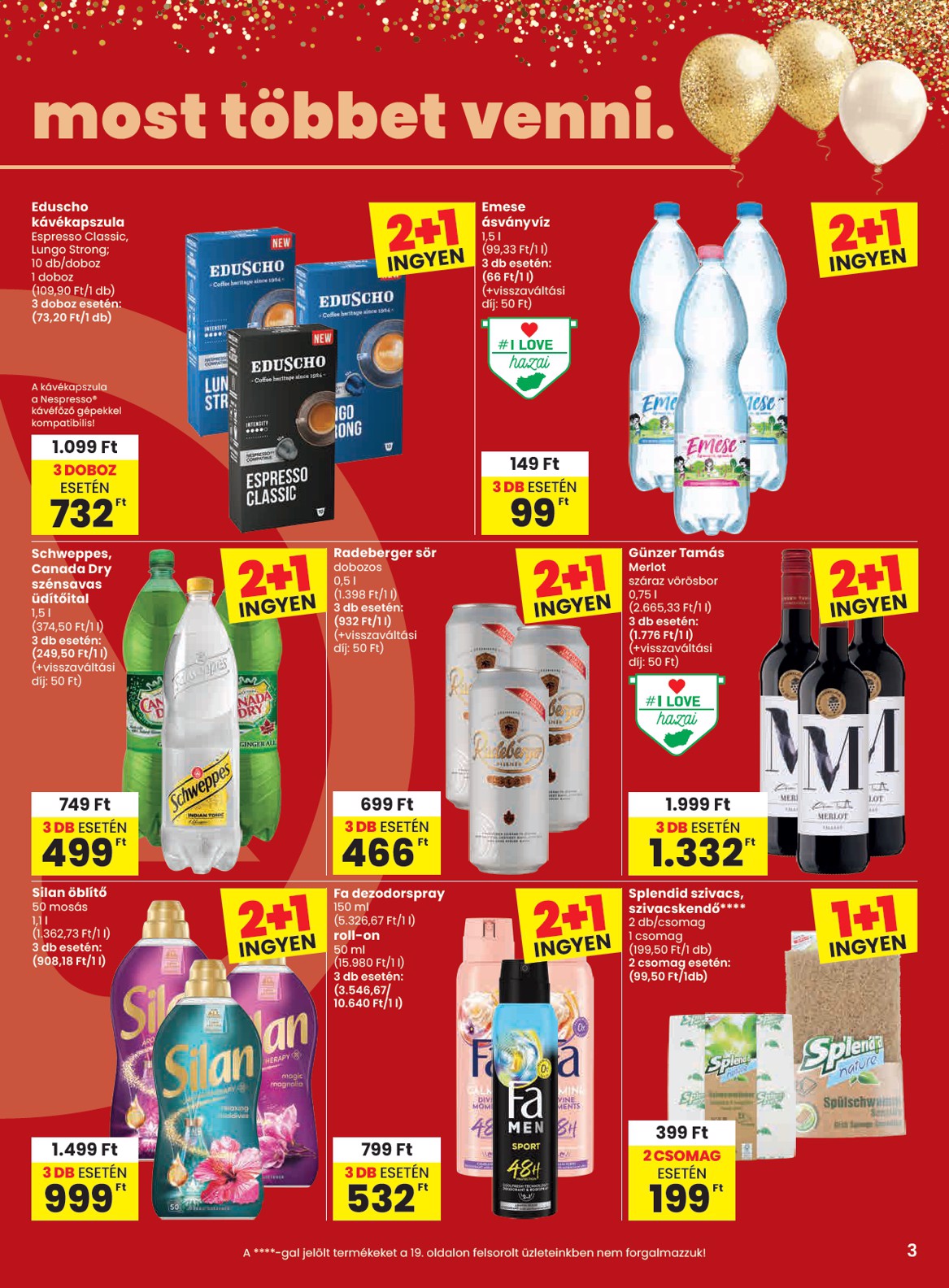 spar - SPAR hirdetmény a következő hétre csütörtöktől 2026.09.17.-tól szerdától 2026.09.23.-ig - page: 3