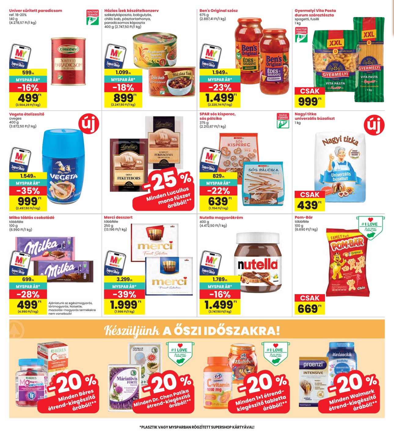 spar - Aktuális INTERSPAR szórólap érvényes csütörtöktől 2026.09.17.-től szerdától 2026.09.23.-ig - page: 22