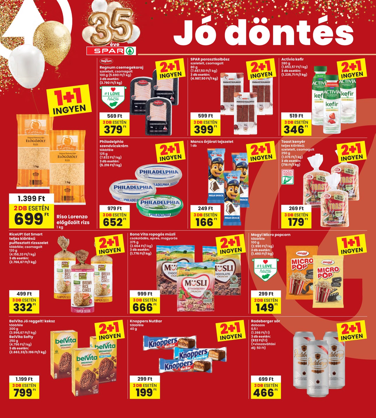 spar - Aktuális INTERSPAR szórólap érvényes csütörtöktől 2026.09.17.-től szerdától 2026.09.23.-ig - page: 4