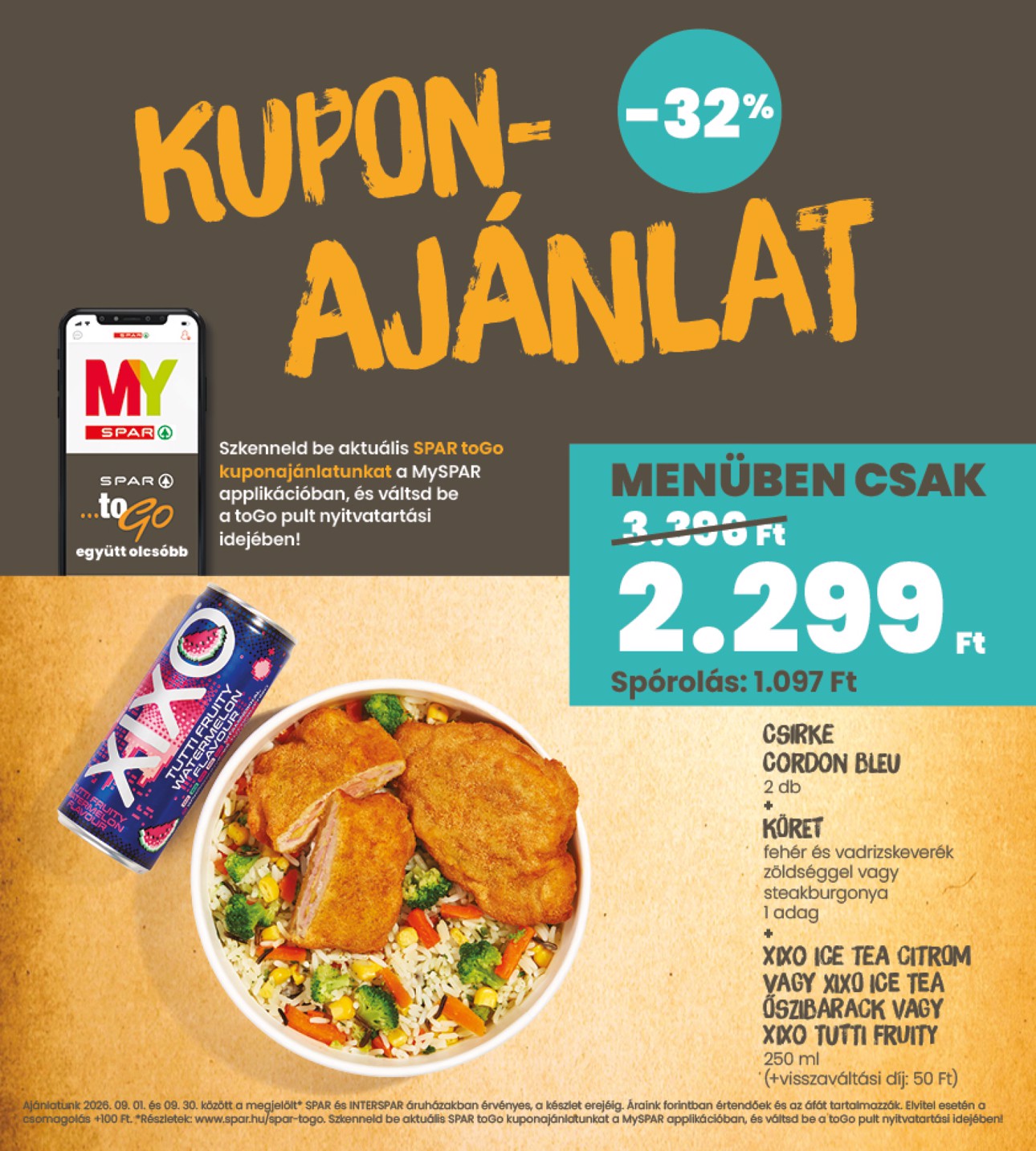 spar - Aktuális INTERSPAR szórólap érvényes csütörtöktől 2026.09.24.-től szerdától 2026.09.30.-ig - page: 16