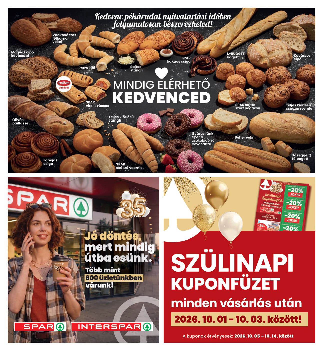 spar - Aktuális INTERSPAR szórólap érvényes csütörtöktől 2026.09.24.-től szerdától 2026.09.30.-ig - page: 33