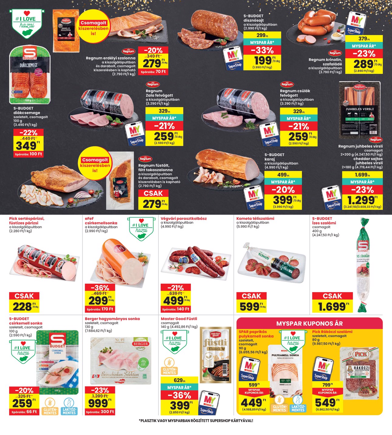 spar - Aktuális INTERSPAR szórólap érvényes csütörtöktől 2026.09.24.-től szerdától 2026.09.30.-ig - page: 8