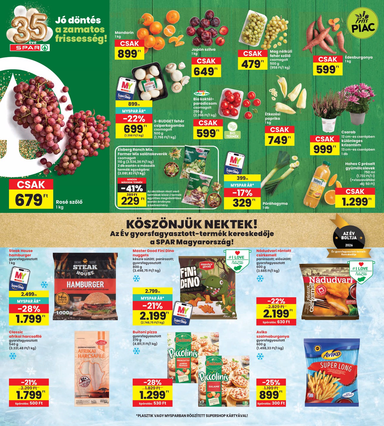 spar - Aktuális INTERSPAR szórólap érvényes csütörtöktől 2026.09.24.-től szerdától 2026.09.30.-ig - page: 18